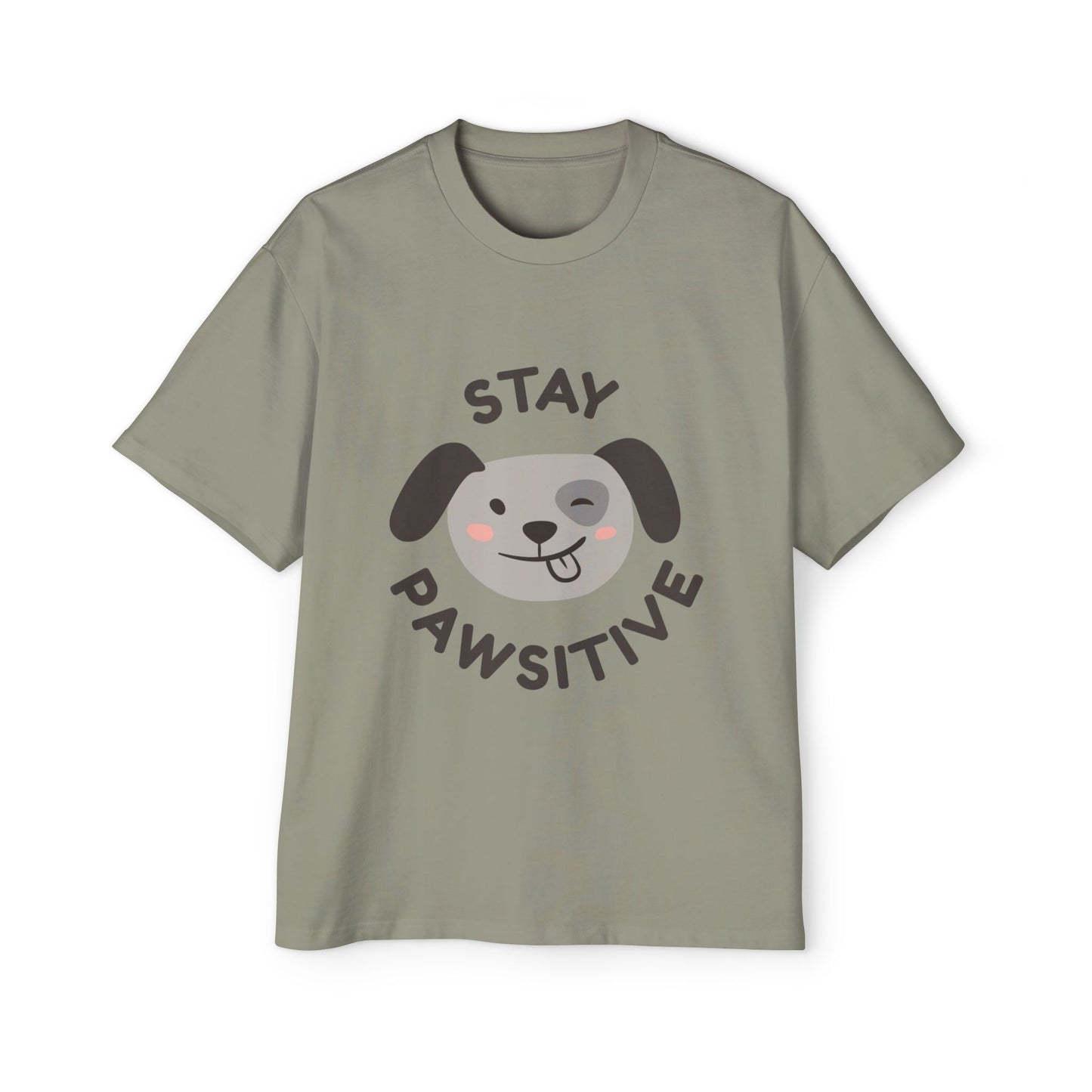 Stay Pawsitive Dog T-Shirt