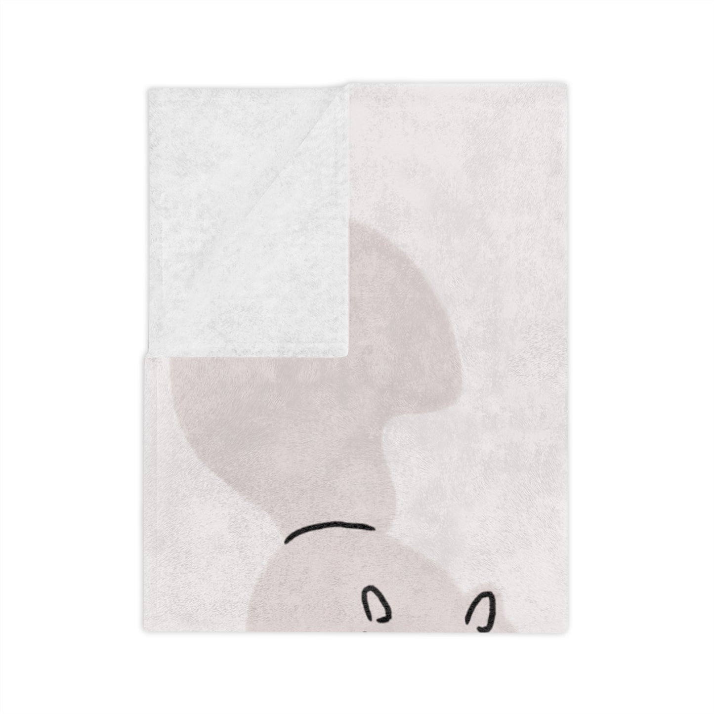 Cute Pastel Cat Pattern Velveteen Microfiber Blanket — Cozy Kitten Throw for Cat Lovers
