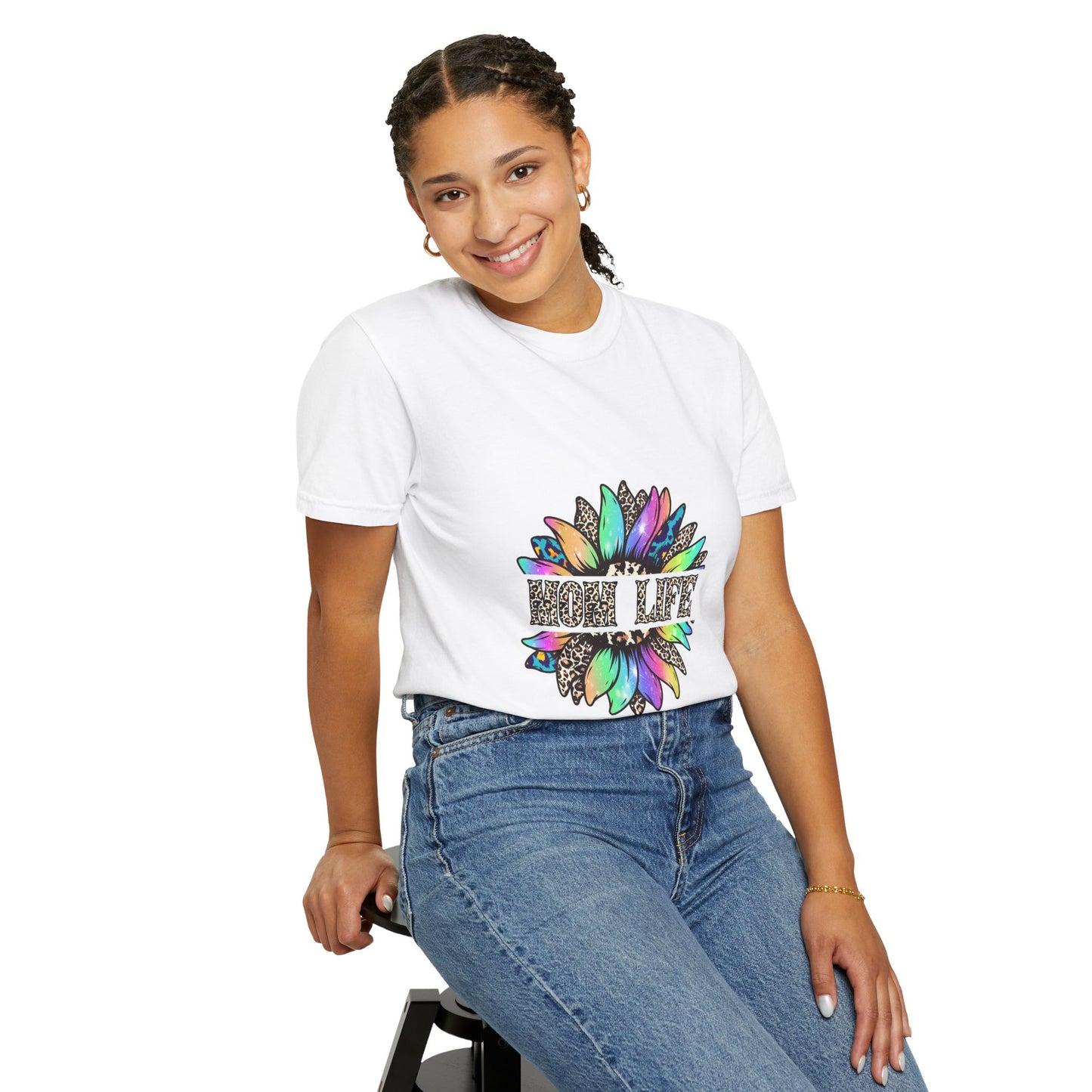 High Life Floral T-Shirt — Colorful Mandala Graphic Tee
