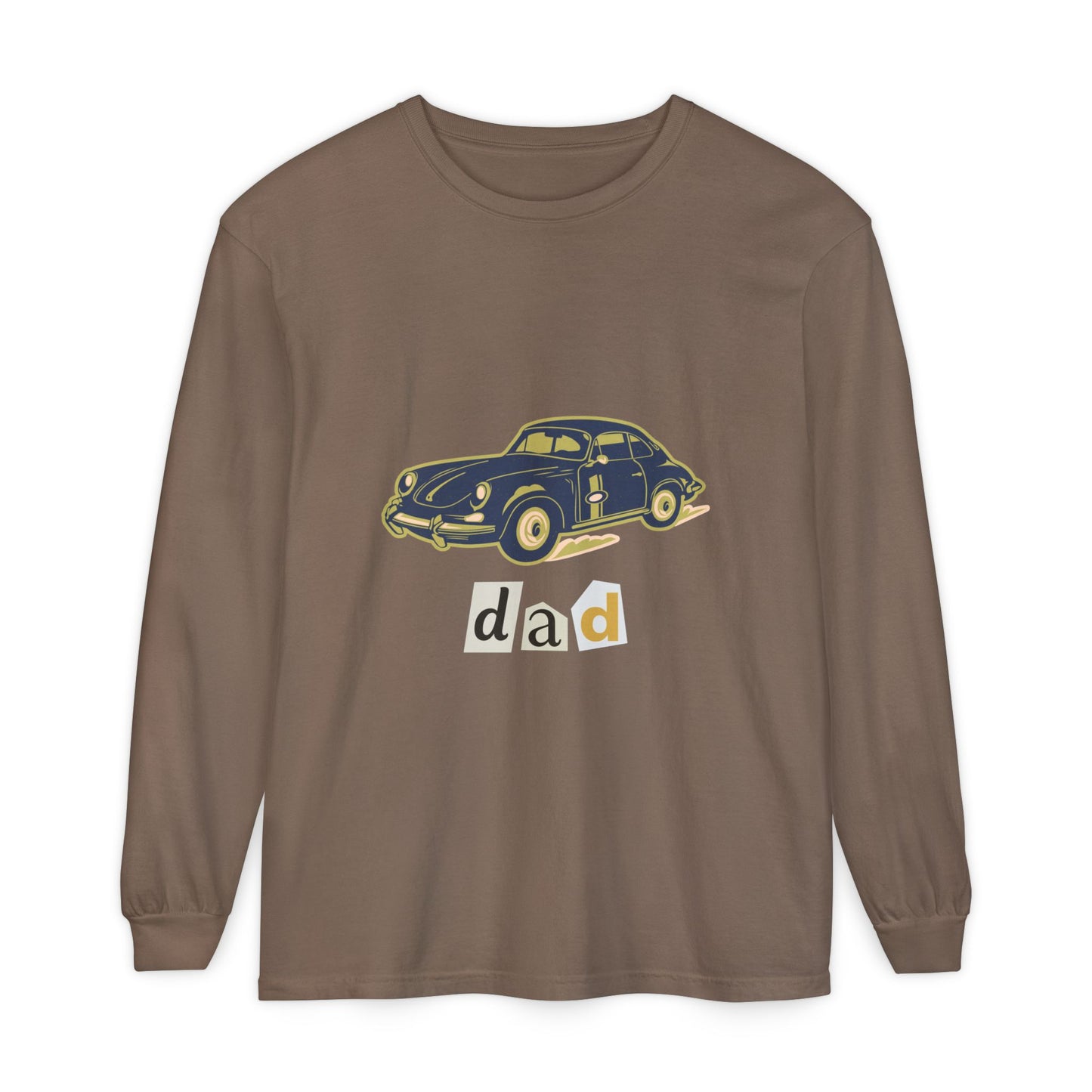 Vintage Car "dad" Long Sleeve T-Shirt