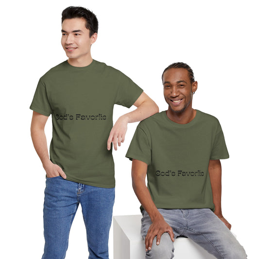 God’s Favorite T-Shirt — Minimal Faith Graphic Tee