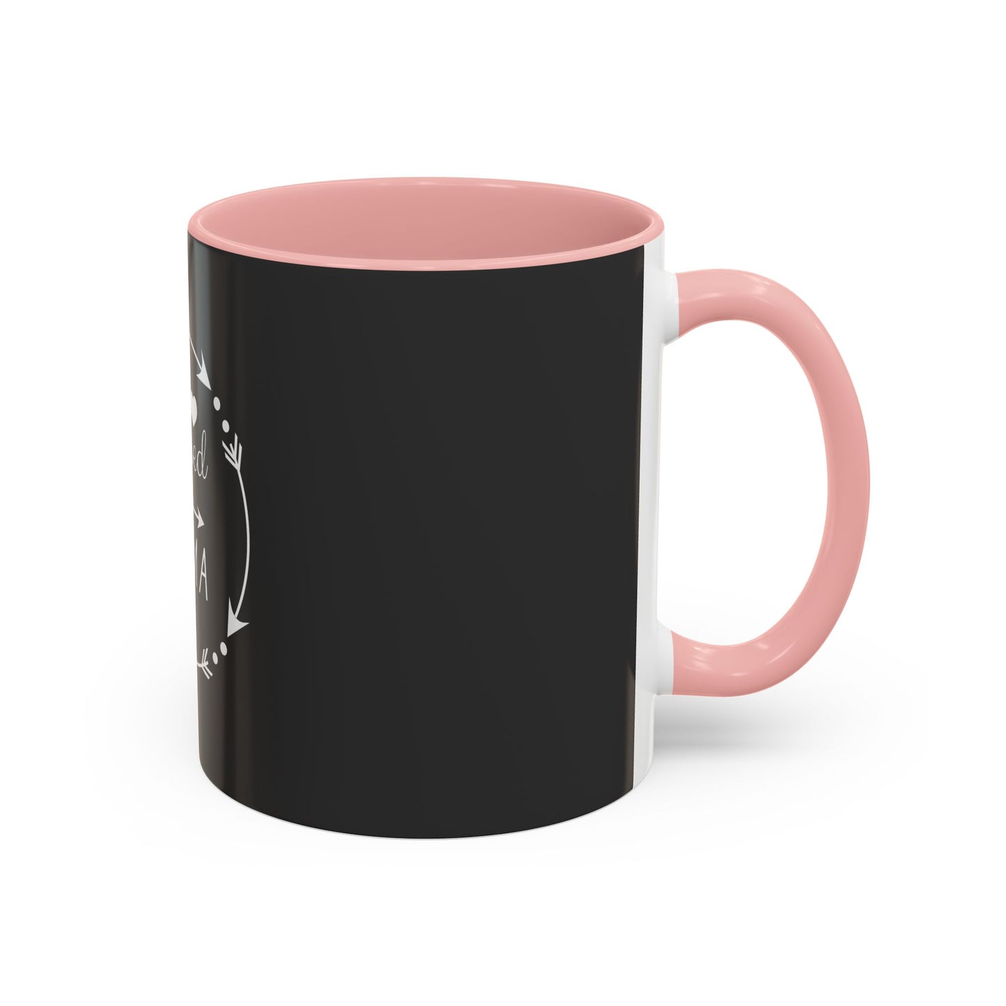 Blessed Mama Accent Coffee Mug – Black 11/15oz Gift for Moms
