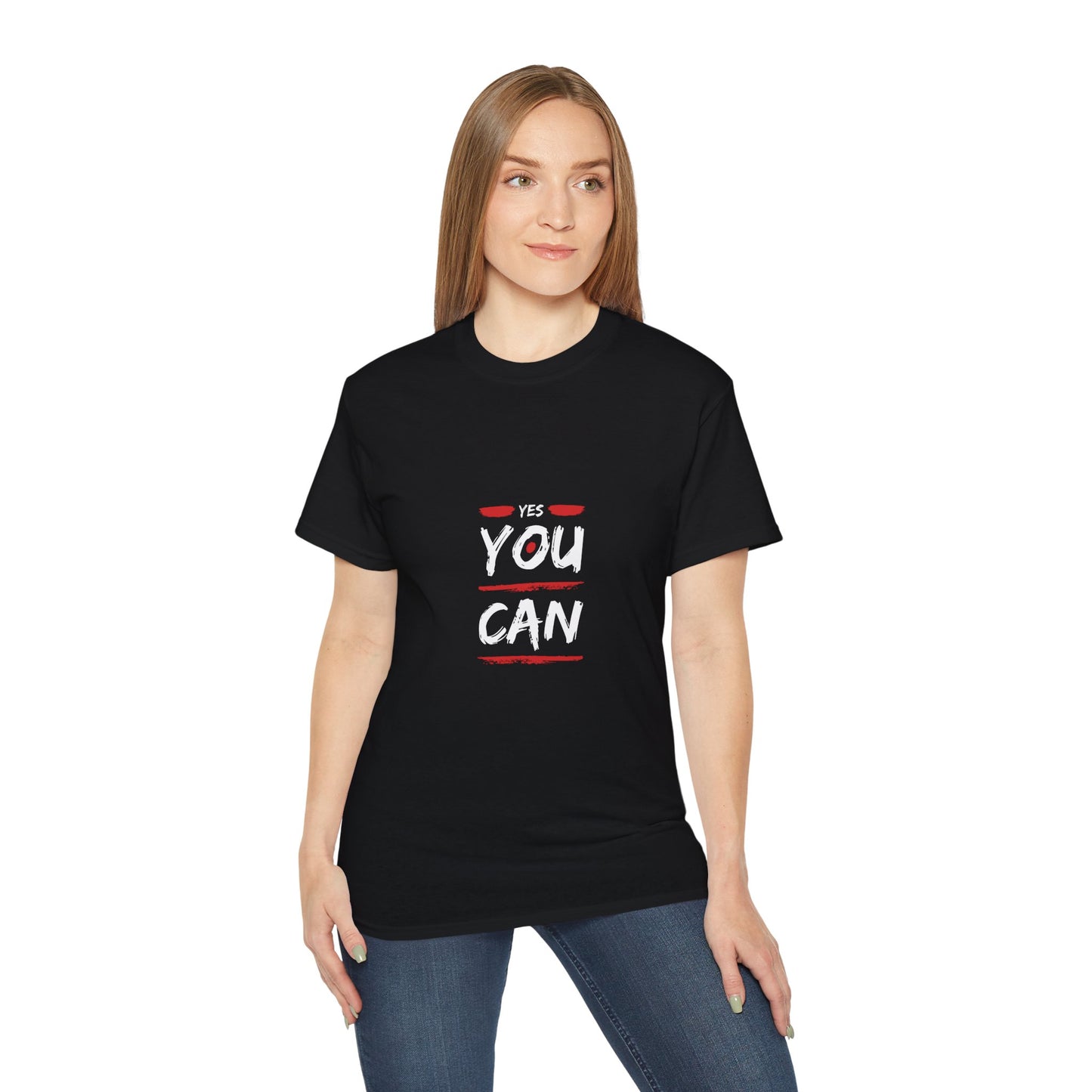 You Can Inspirational Tee — Motivational "Yes You Can" Graphic T-Shirt