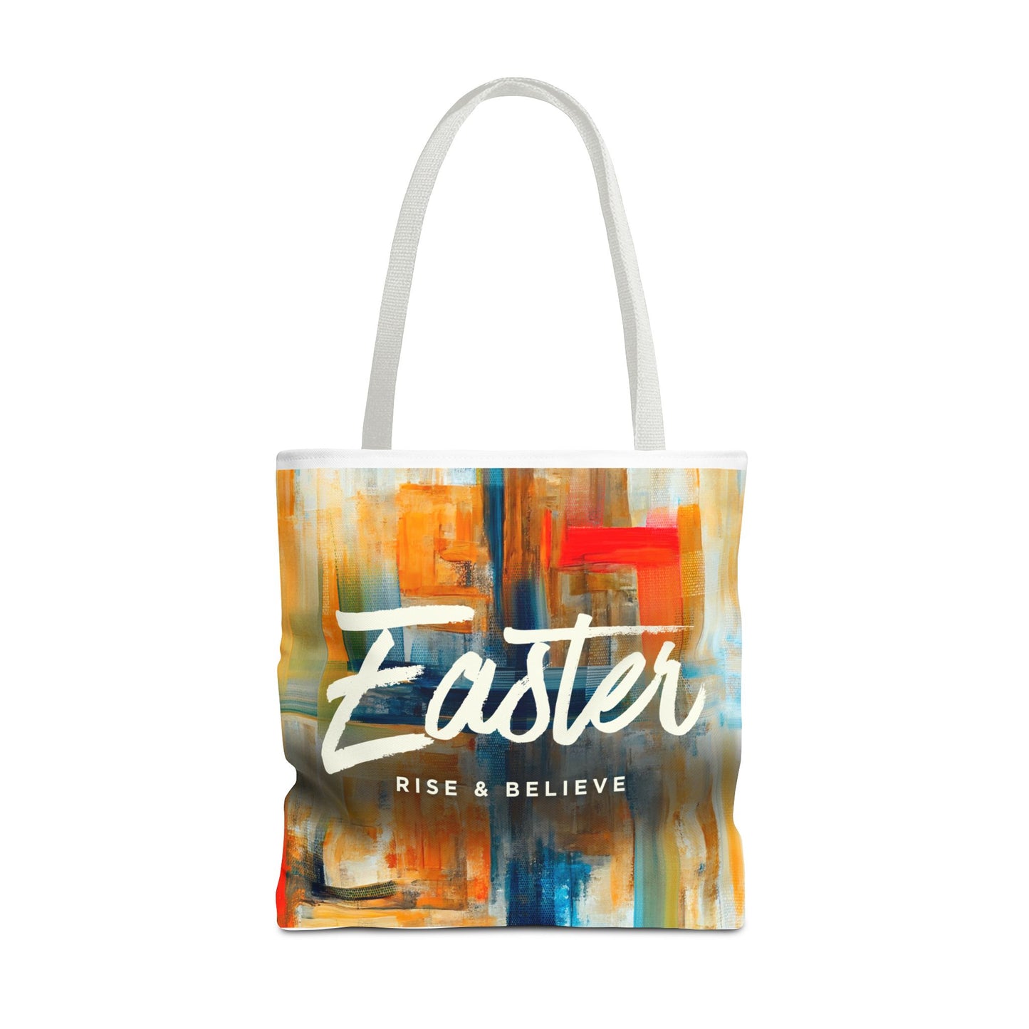 Easter Abstract Art Tote