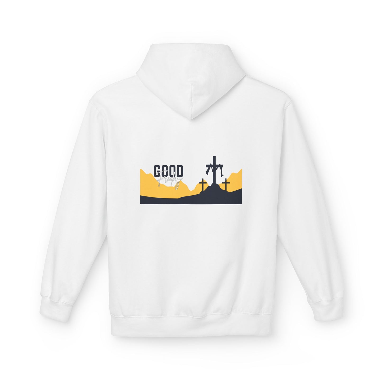 Good Friday Cross Hoodie — Christian Easter Religious Pullover