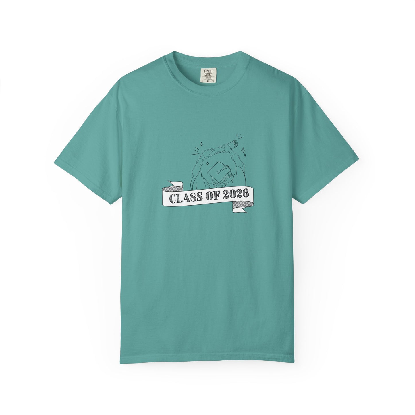 Class of 2026 Graduation T-Shirt — Cap & Banner Senior Tee