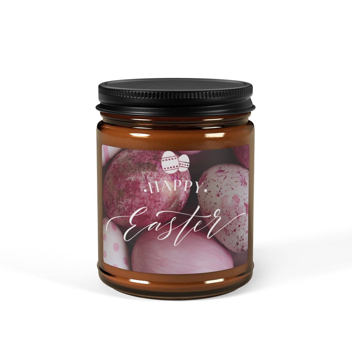 Easter Scented Soy Candle - Amber Jar