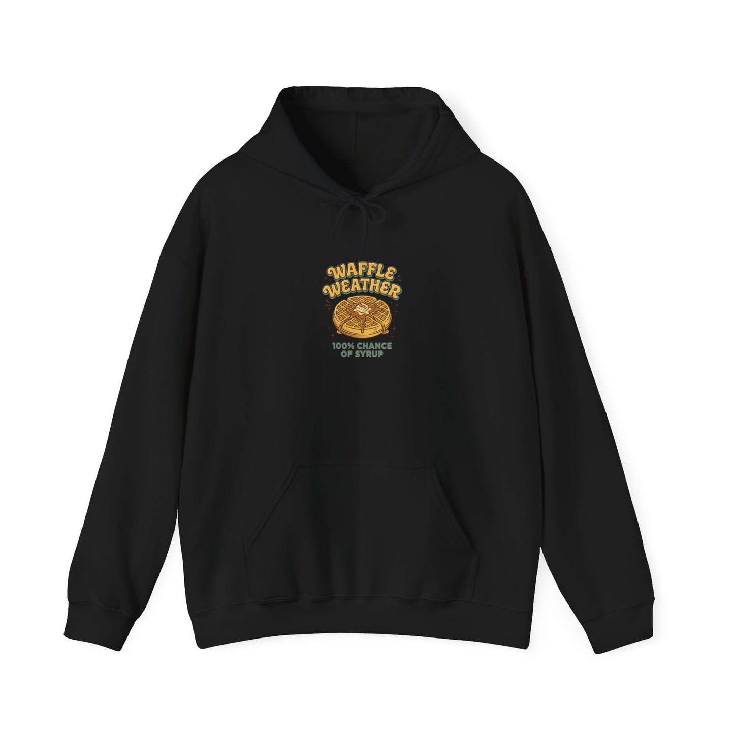 Waffle Breakfast Hoodie | Vintage Food Graphics, Retro Diner Style