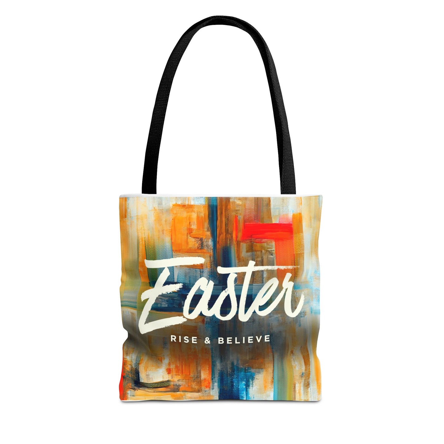 Easter Abstract Art Tote