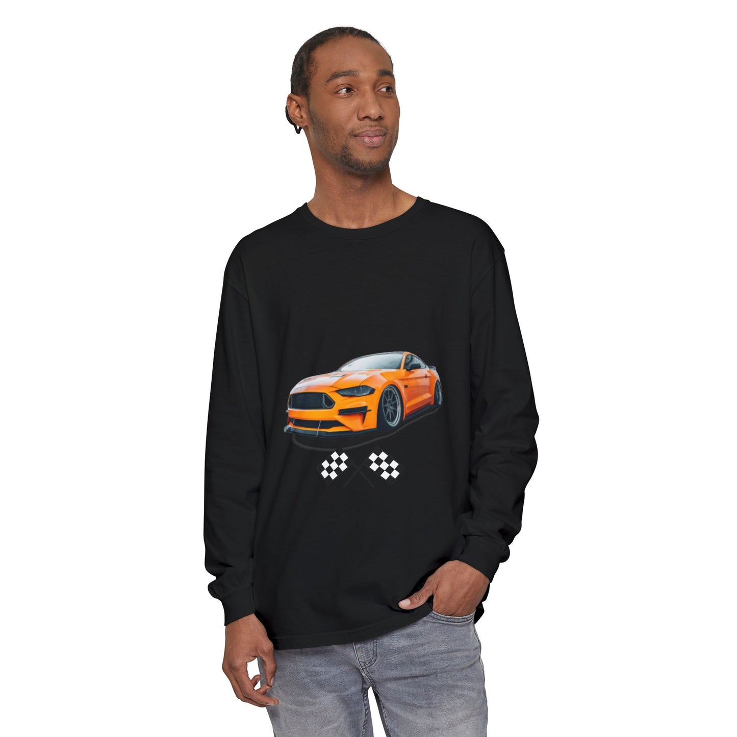 Muscle Car Racing Long Sleeve Tee