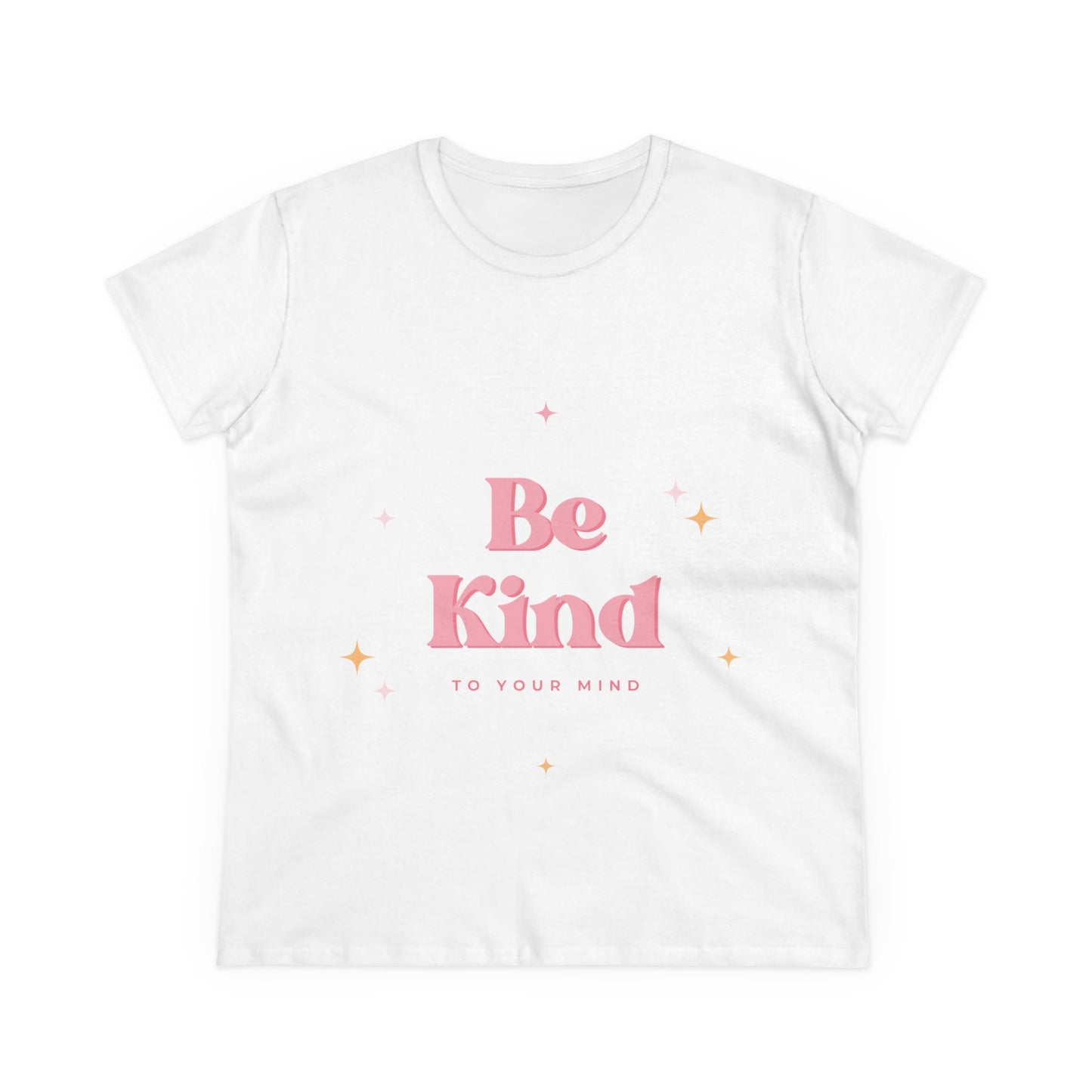 Be Kind Tee — Women's Positive Message Graphic T-Shirt