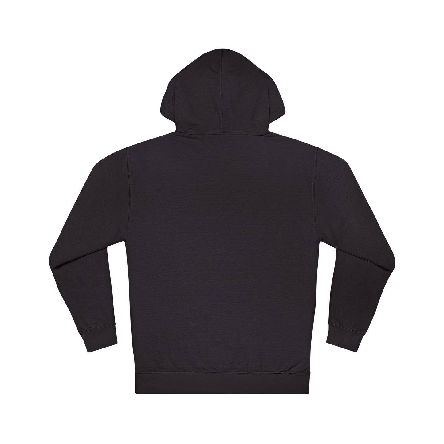 Inside Out Hoodie — Minimalist White Pullover with Subtle Typography