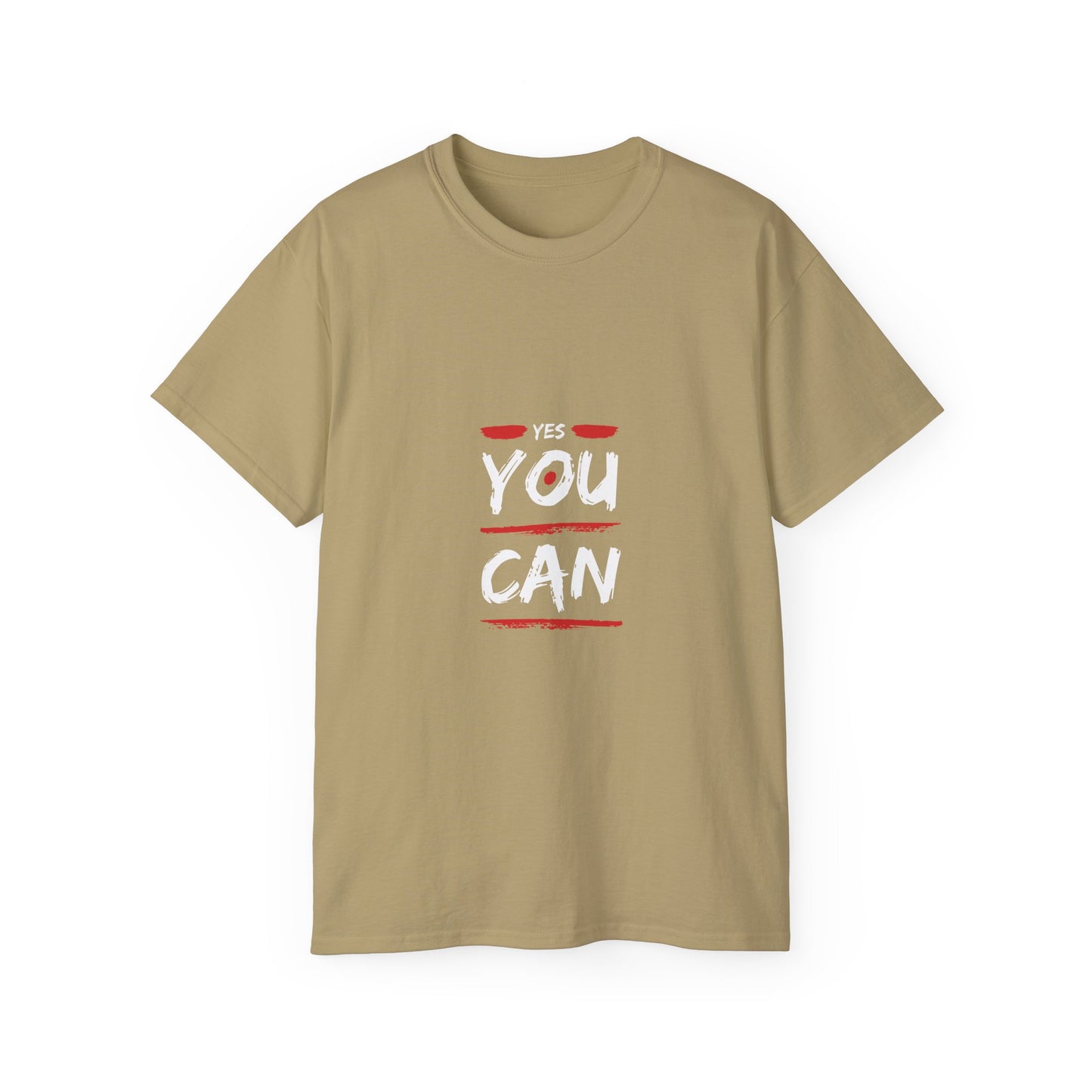 You Can Inspirational Tee — Motivational "Yes You Can" Graphic T-Shirt