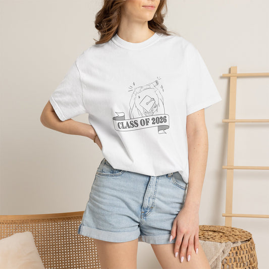 Class of 2026 Graduation T-Shirt — Cap & Banner Senior Tee