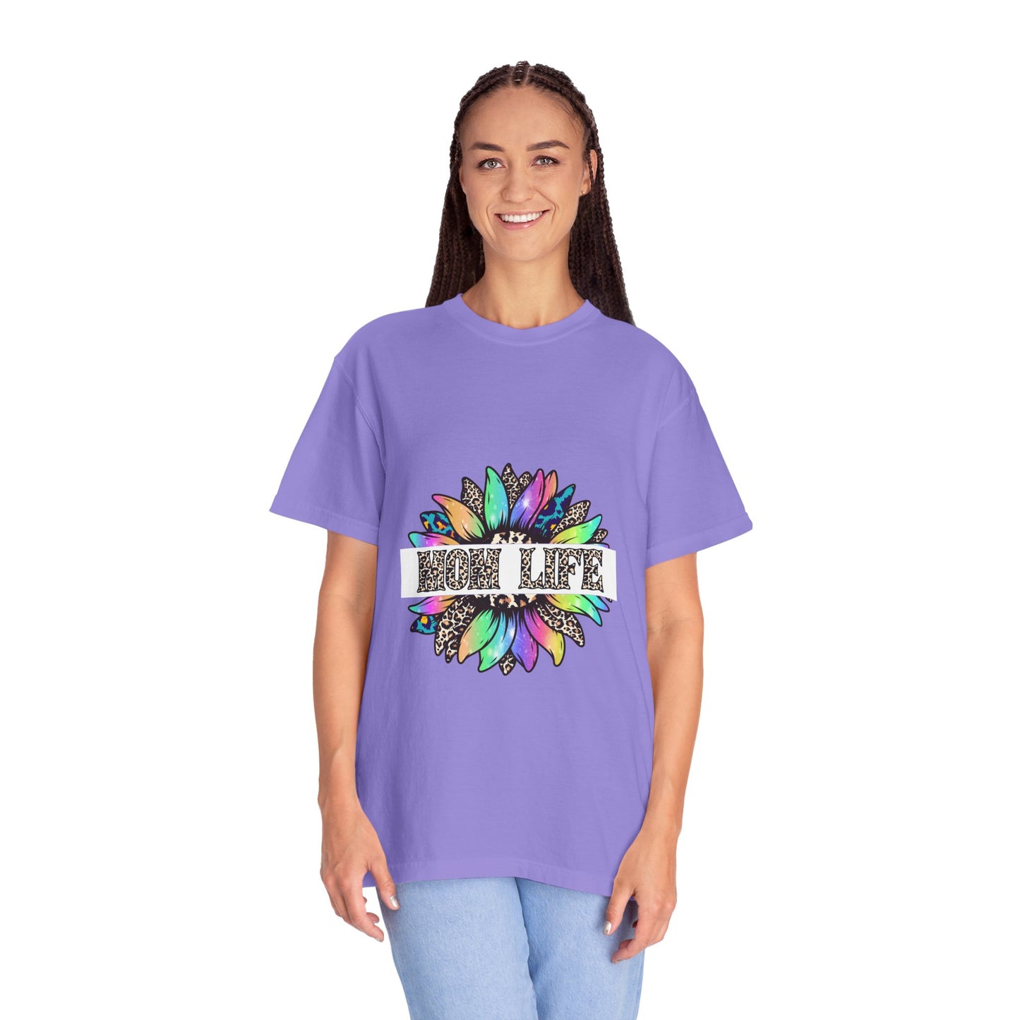 High Life Floral T-Shirt — Colorful Mandala Graphic Tee