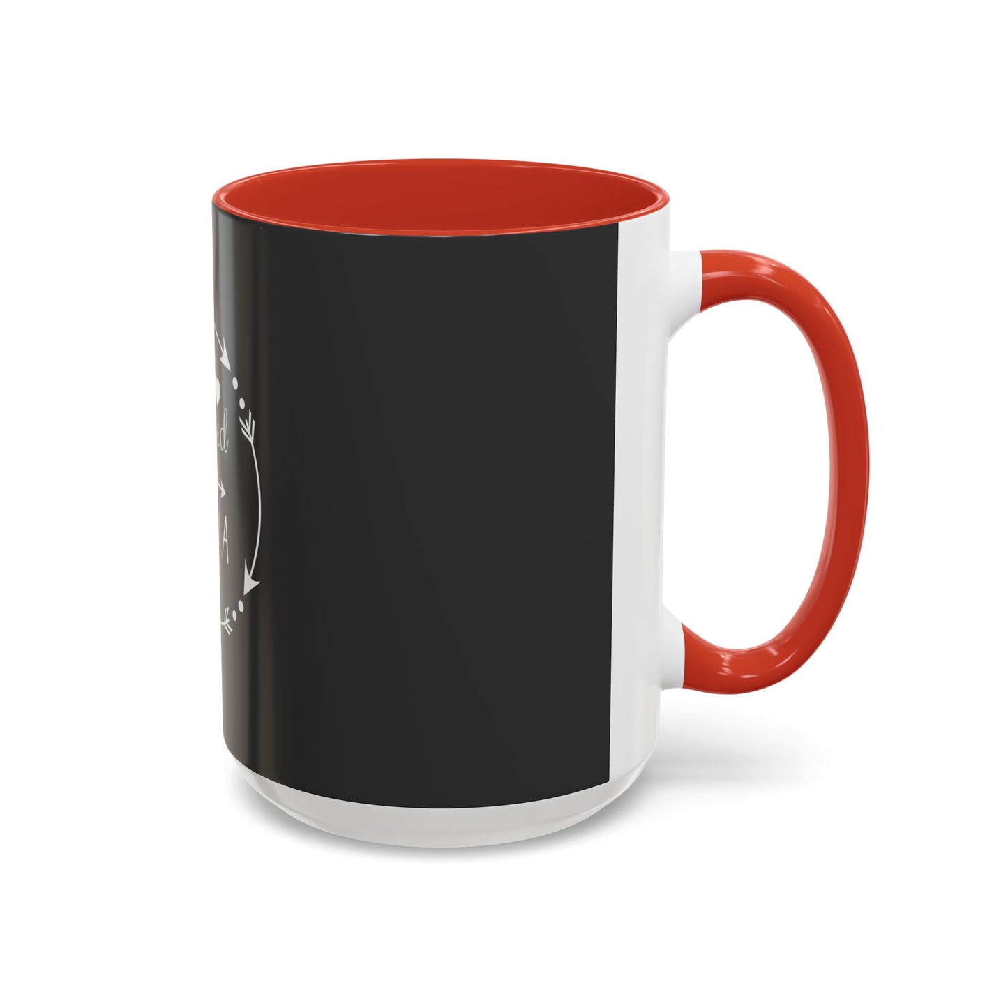 Blessed Mama Accent Coffee Mug – Black 11/15oz Gift for Moms