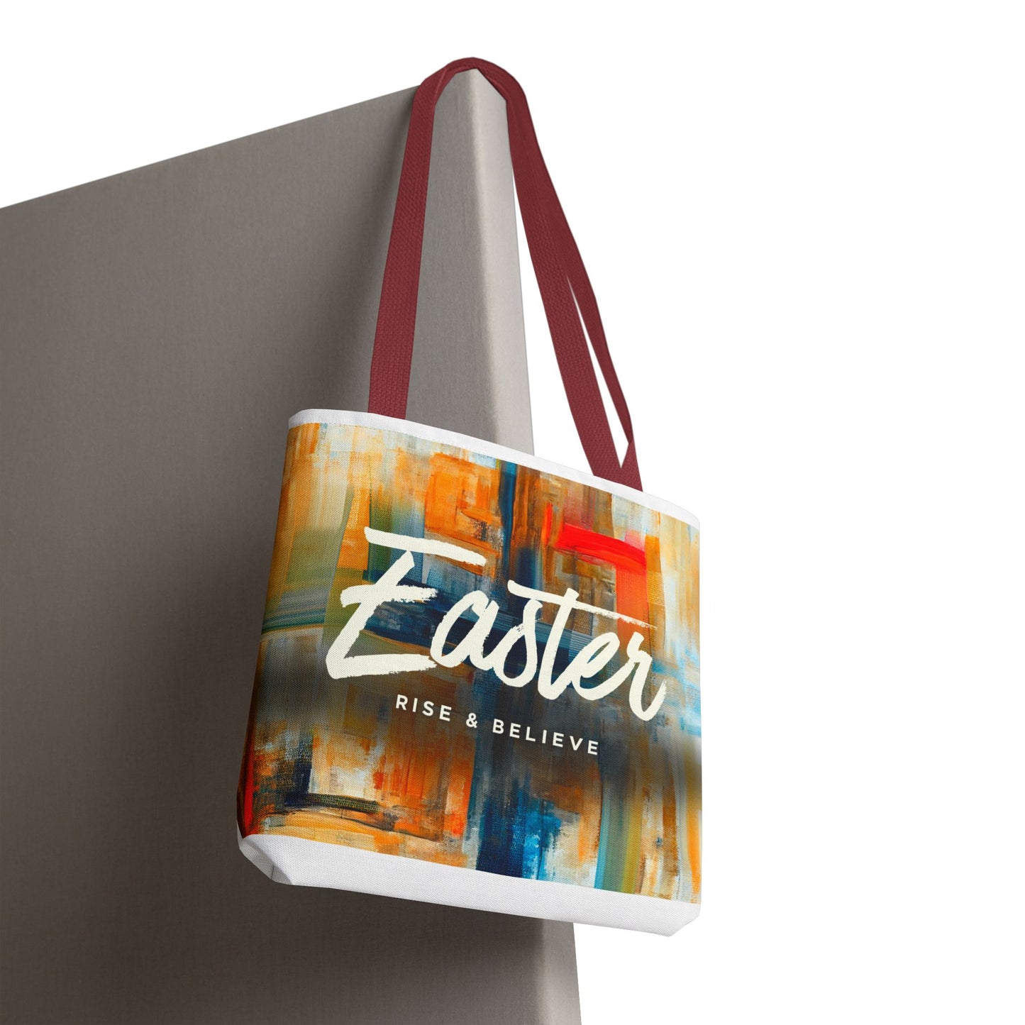 Easter Abstract Art Tote