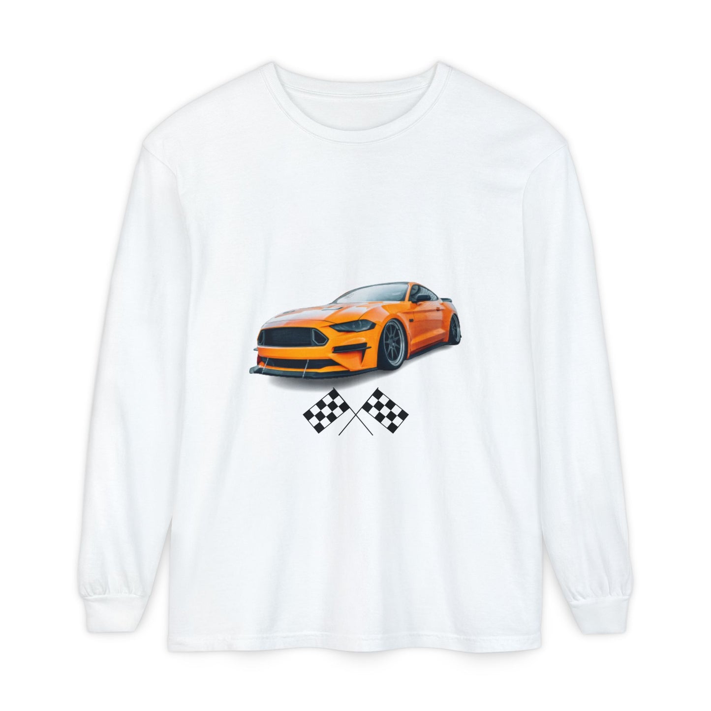 Muscle Car Racing Long Sleeve Tee