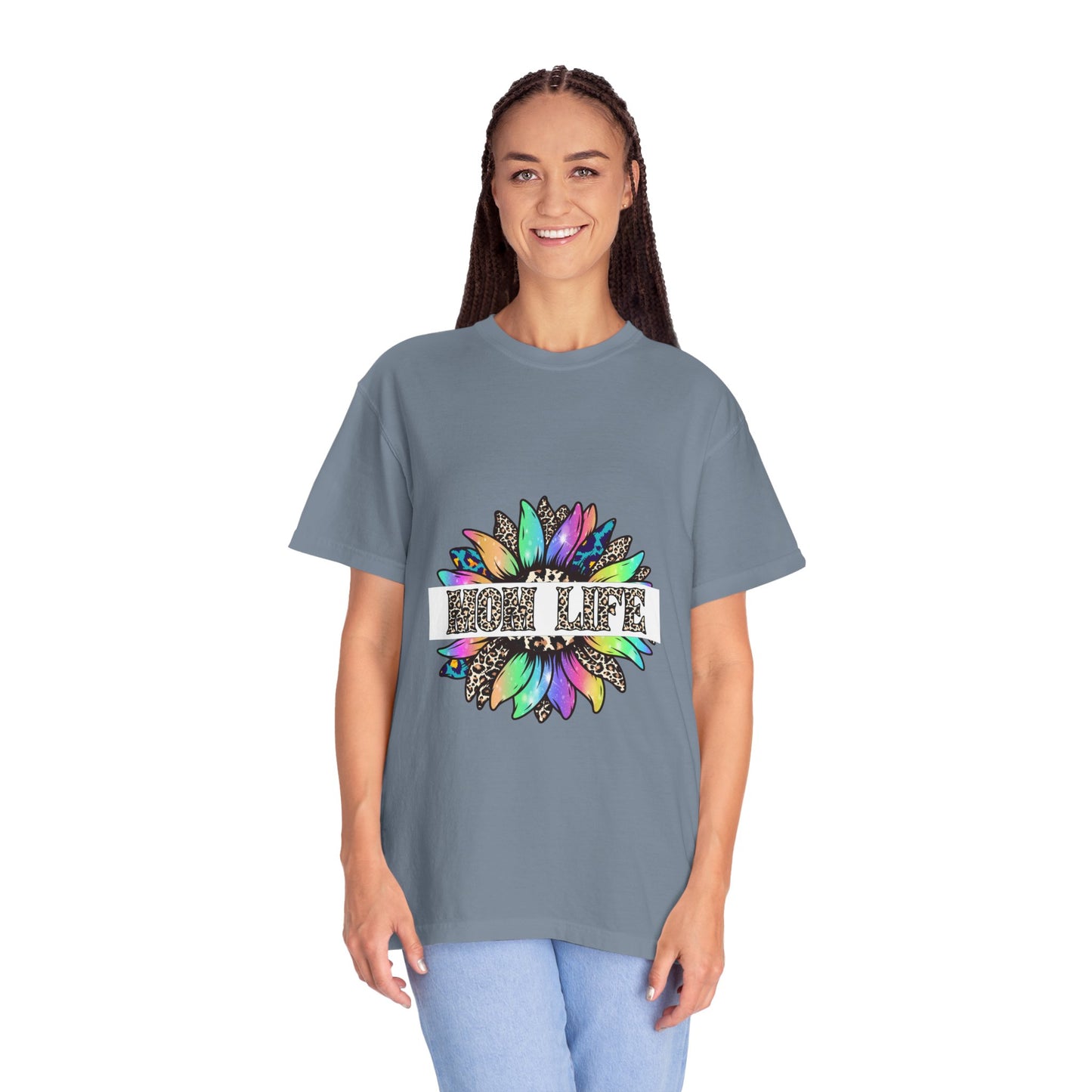 High Life Floral T-Shirt — Colorful Mandala Graphic Tee