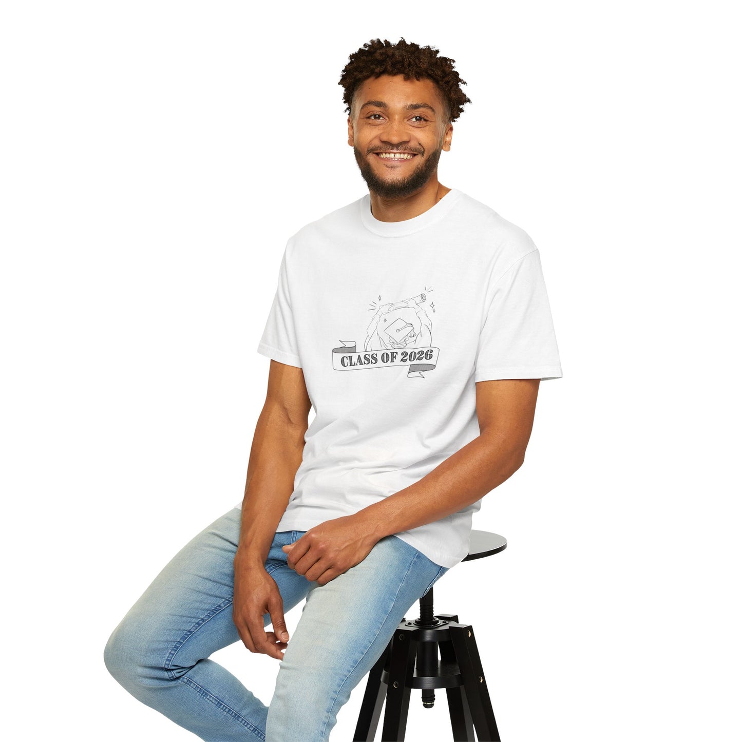 Class of 2026 Graduation T-Shirt — Cap & Banner Senior Tee