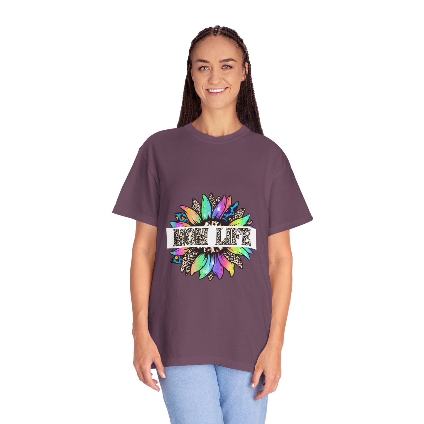 High Life Floral T-Shirt — Colorful Mandala Graphic Tee