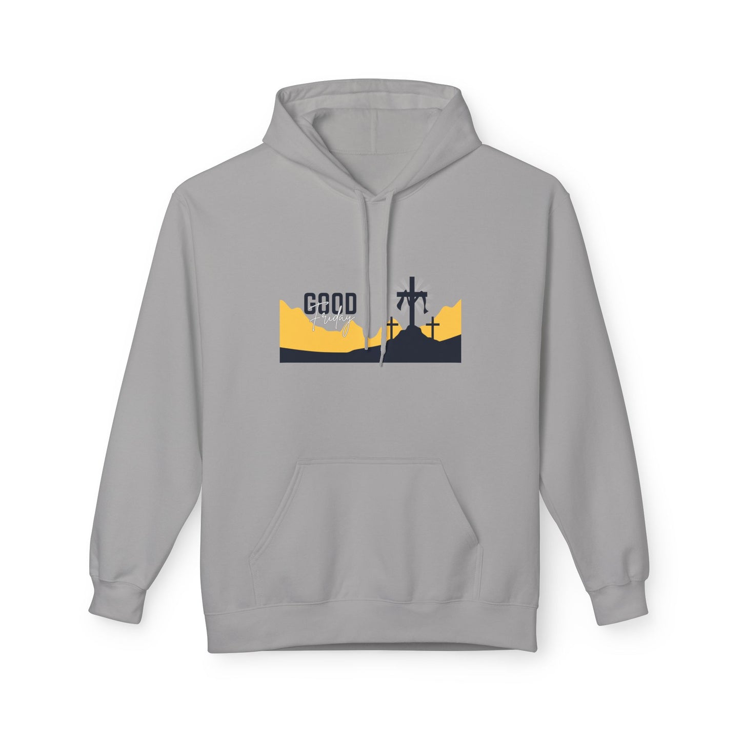 Good Friday Cross Hoodie — Christian Easter Religious Pullover