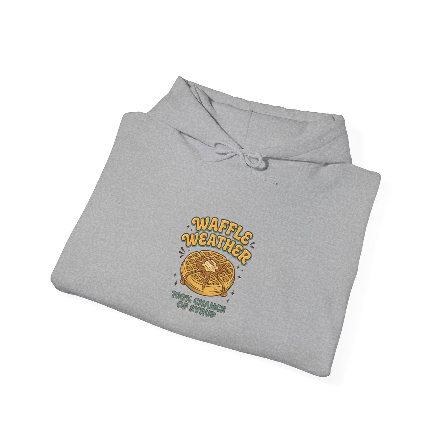 Waffle Breakfast Hoodie | Vintage Food Graphics, Retro Diner Style