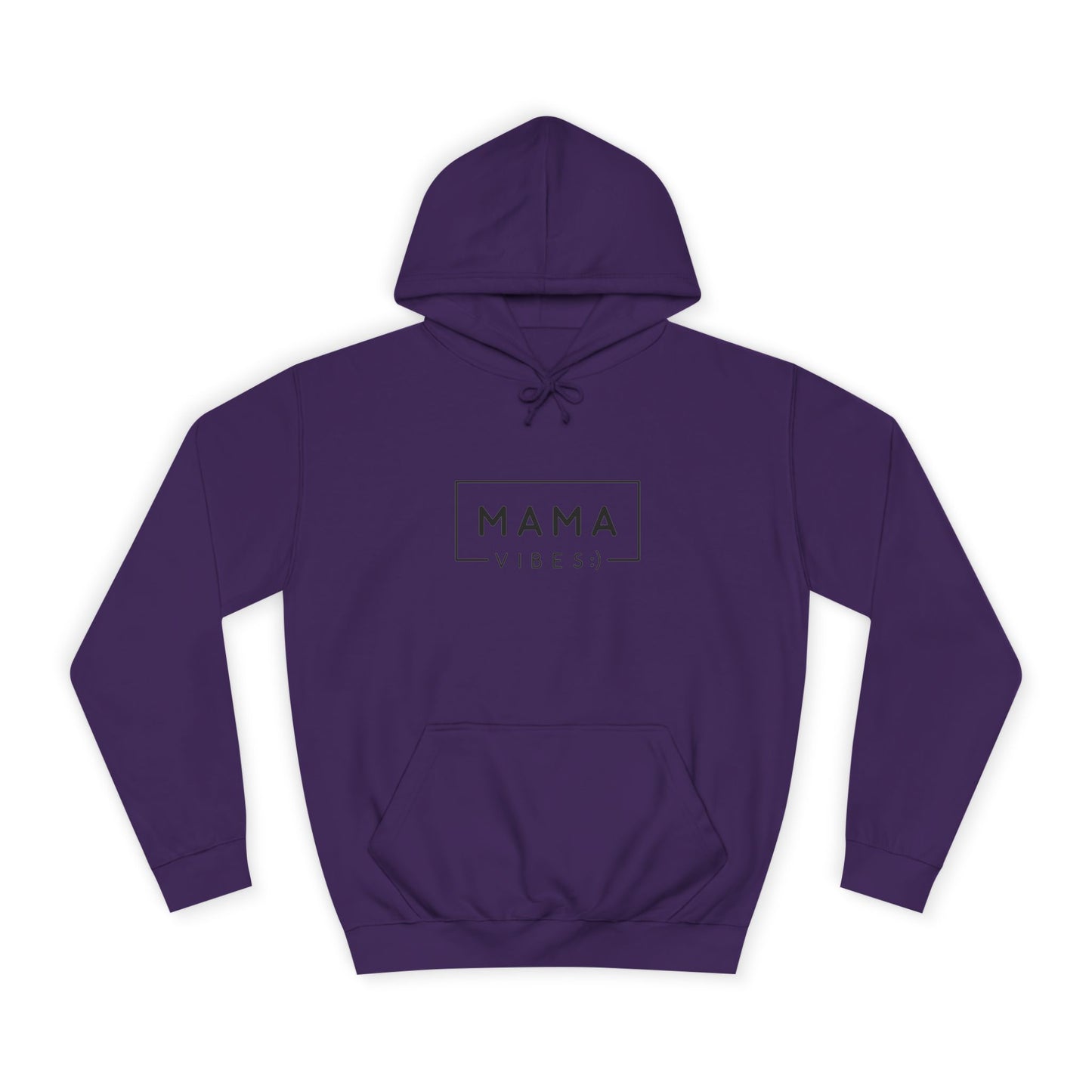 Mama Minimalist Hoodie — Simple 'MAMA' Script Pullover for New Moms & Mother's Day Gift