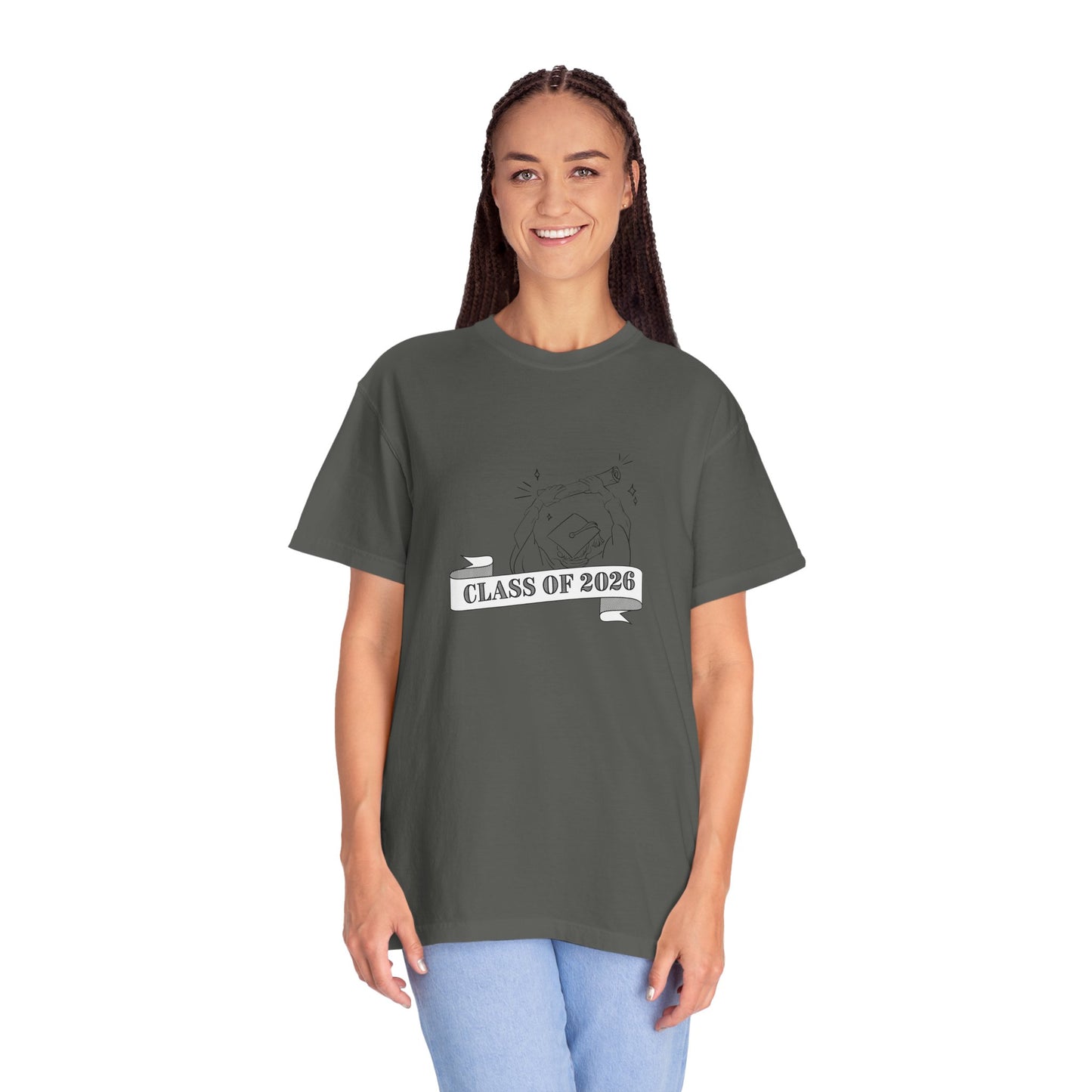 Class of 2026 Graduation T-Shirt — Cap & Banner Senior Tee