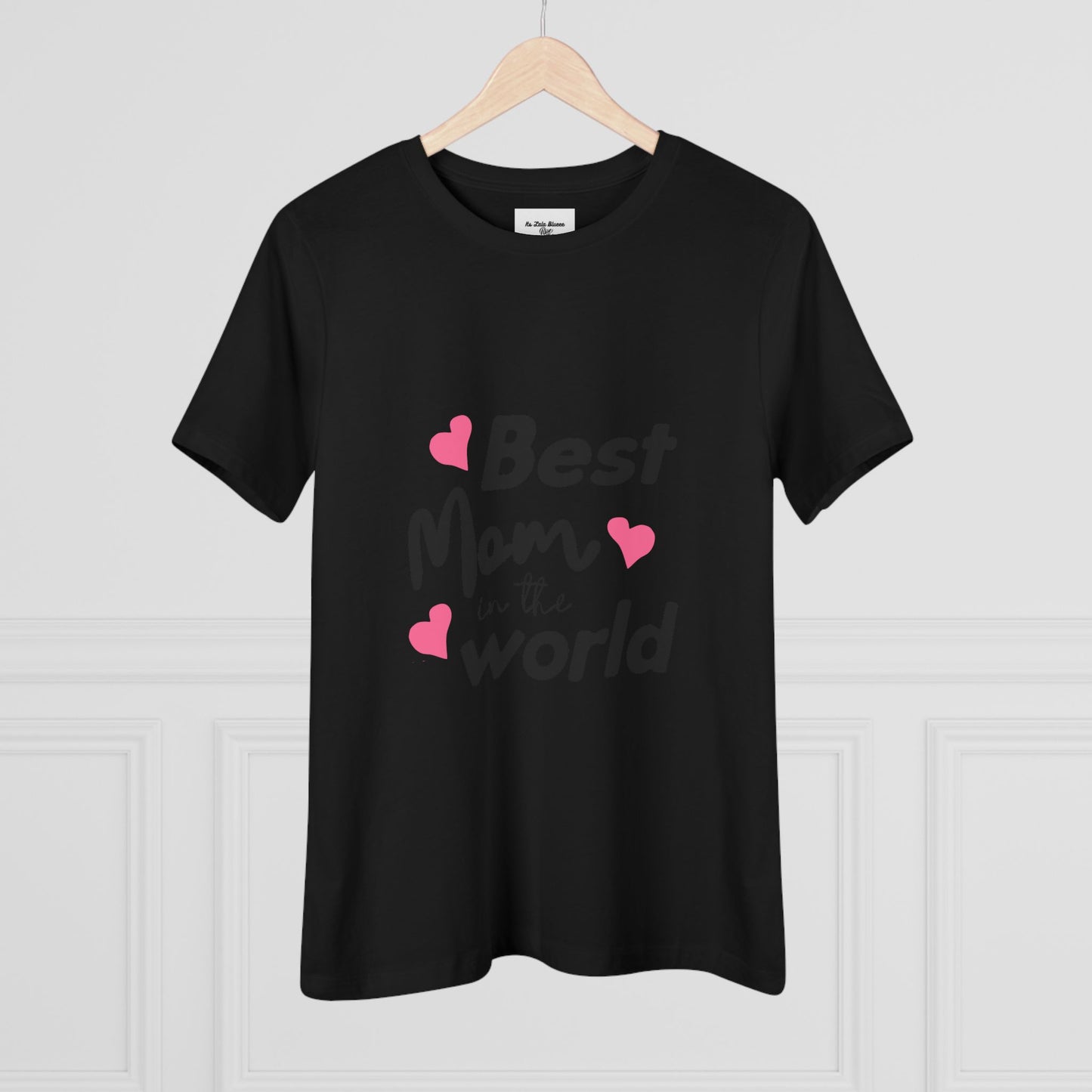 Best Mom in the World Women's Cotton Tee - Perfect Gift for Mother's Day