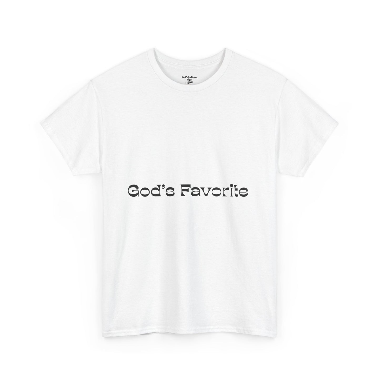 God’s Favorite T-Shirt — Minimal Faith Graphic Tee