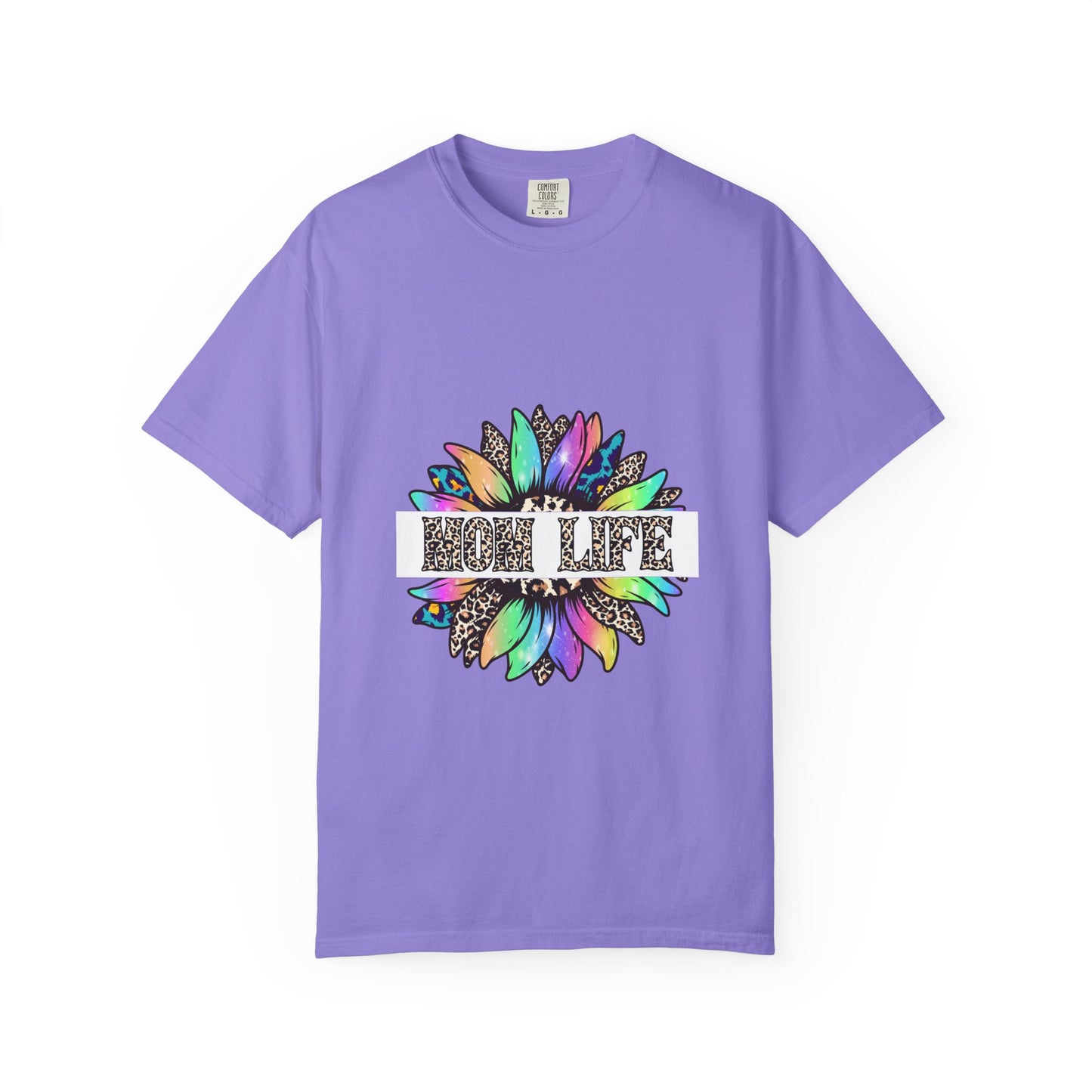 High Life Floral T-Shirt — Colorful Mandala Graphic Tee