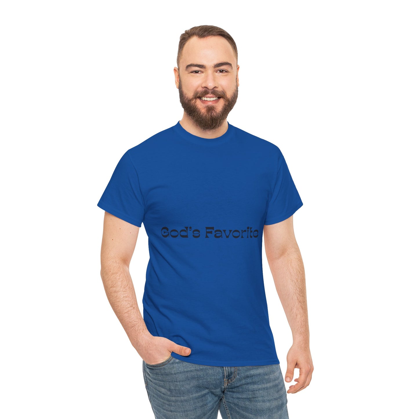 God’s Favorite T-Shirt — Minimal Faith Graphic Tee