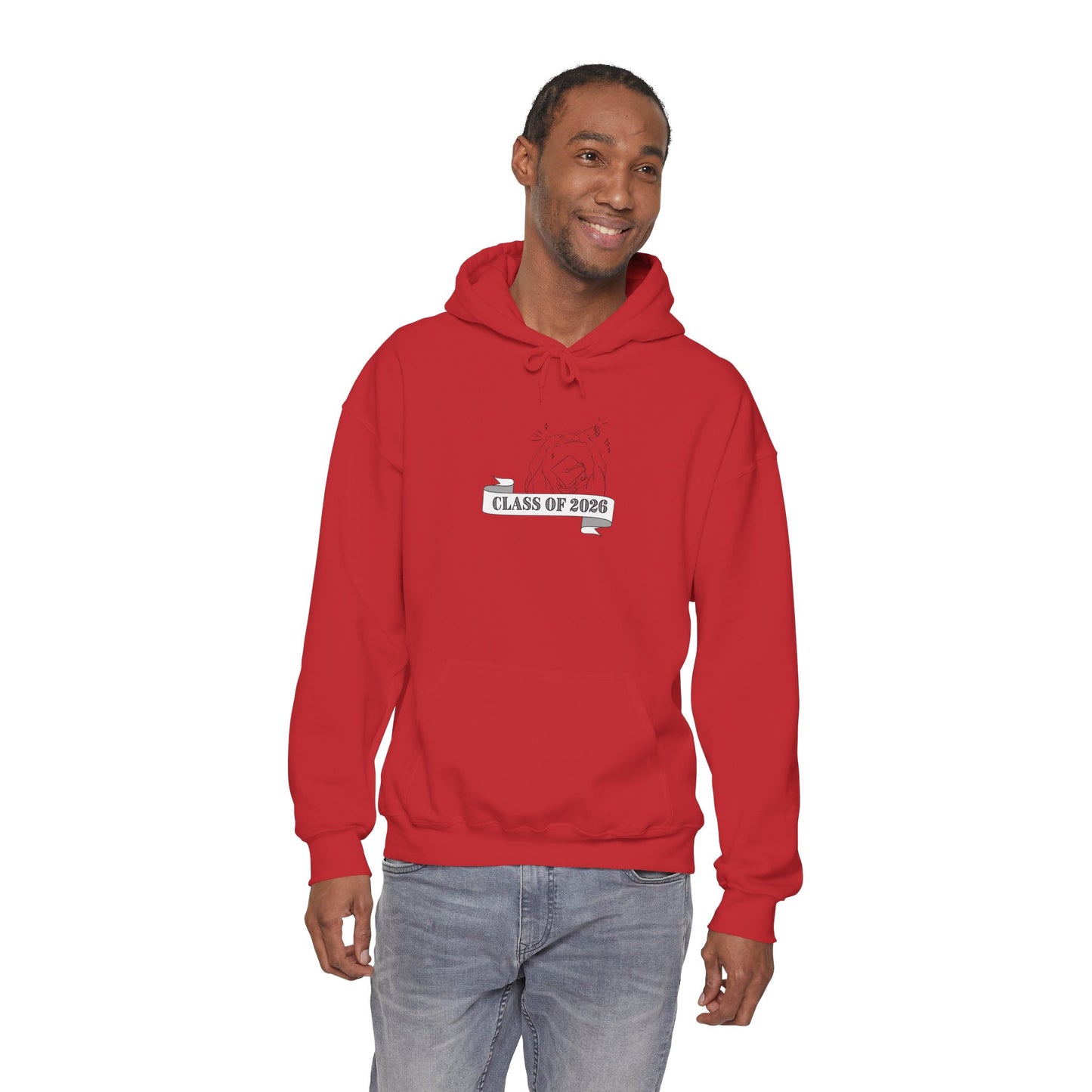 Class of 2026 Hoodie — Minimal Graduation Sweatshirt