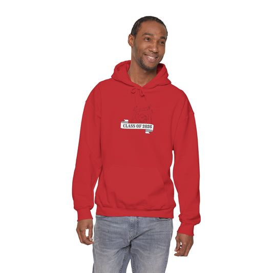 Class of 2026 Hoodie — Minimal Graduation Sweatshirt