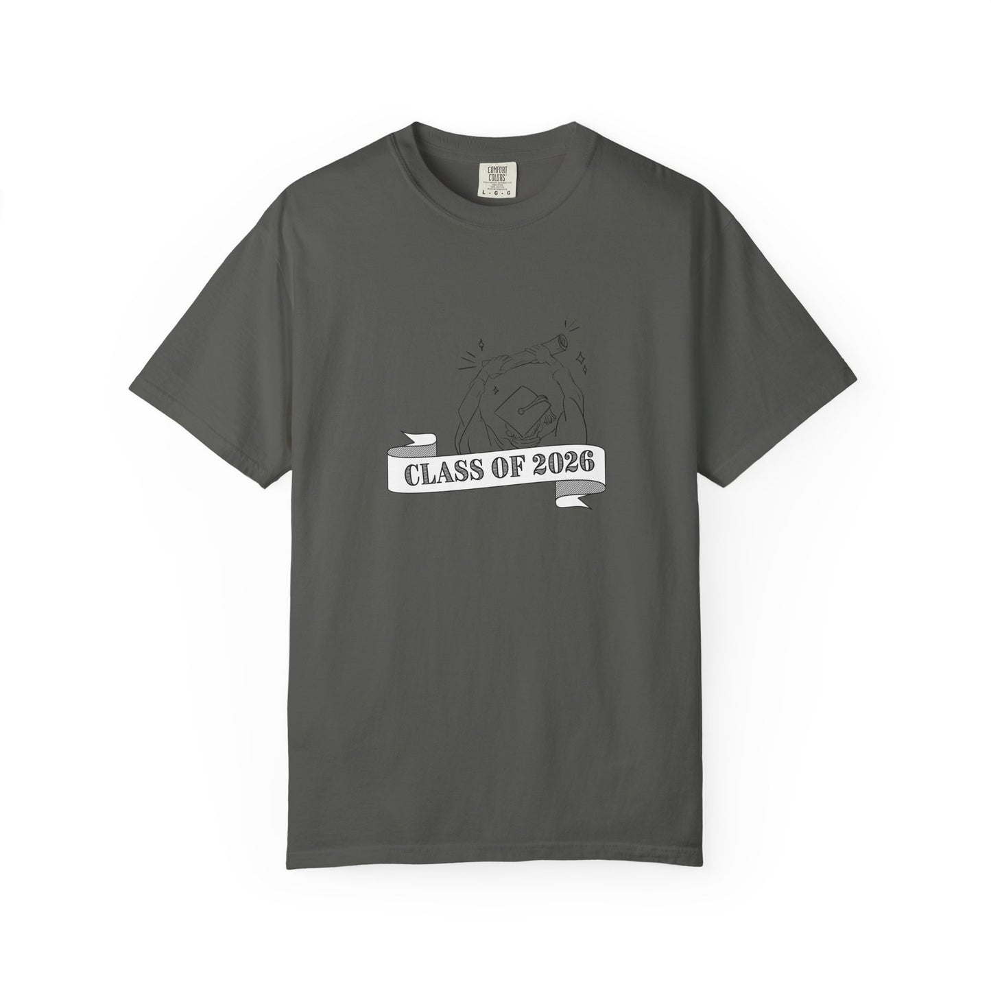 Class of 2026 Graduation T-Shirt — Cap & Banner Senior Tee
