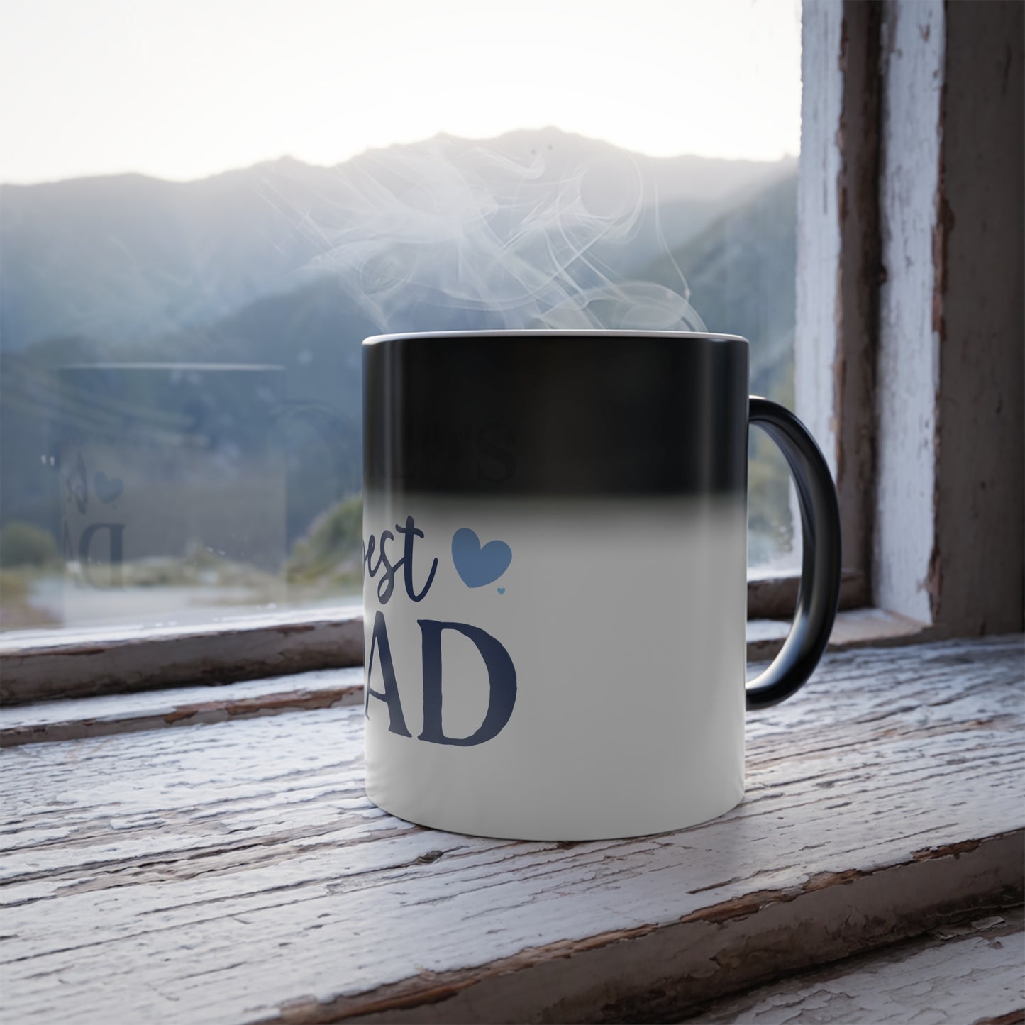 World's Best Dad Color-Changing Mug — 11oz Gift for Father’s Day