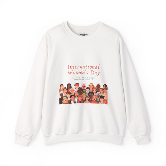International Women’s Day Sweatshirt — Diverse Women Illustration