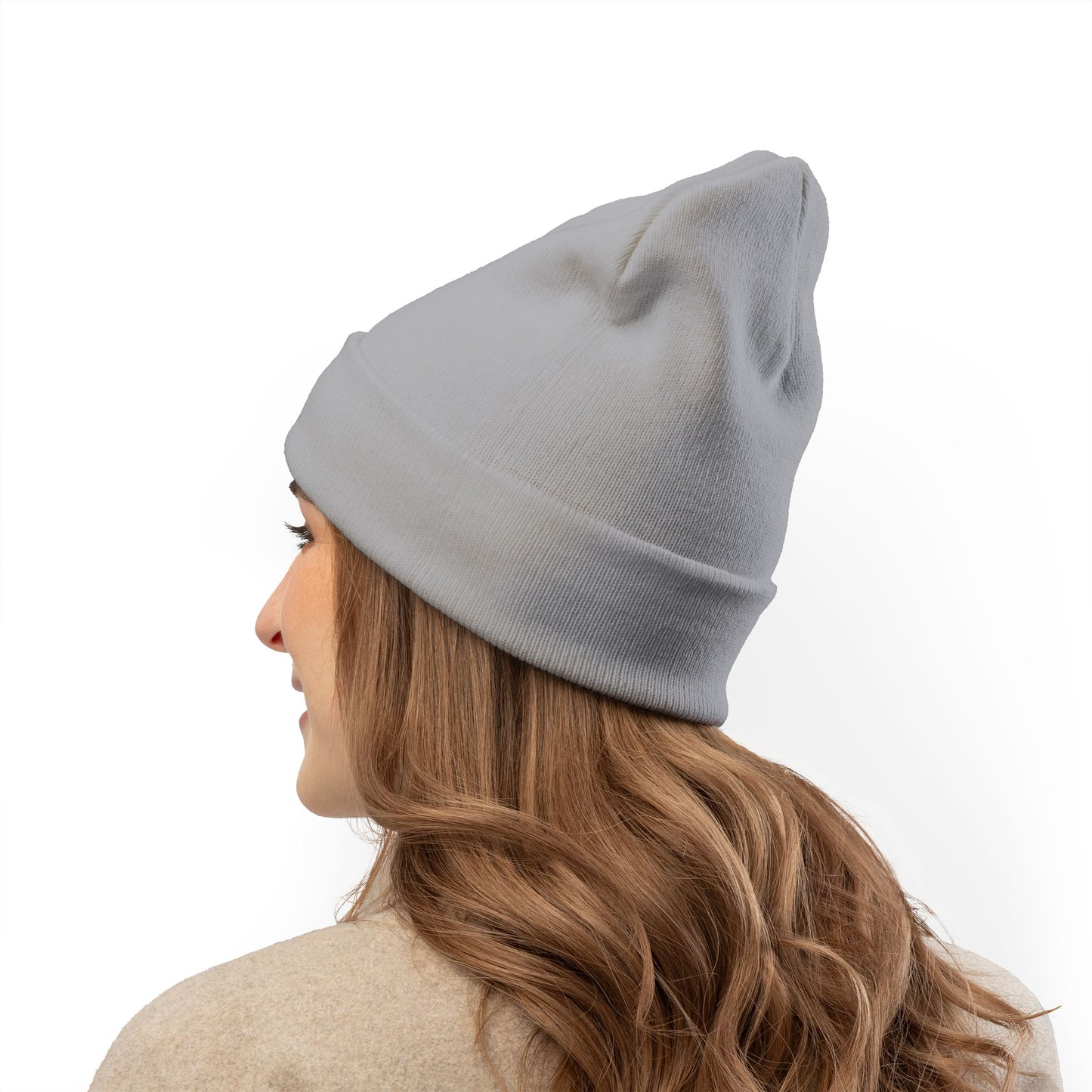 He Is Risen Embroidered Knit Beanie