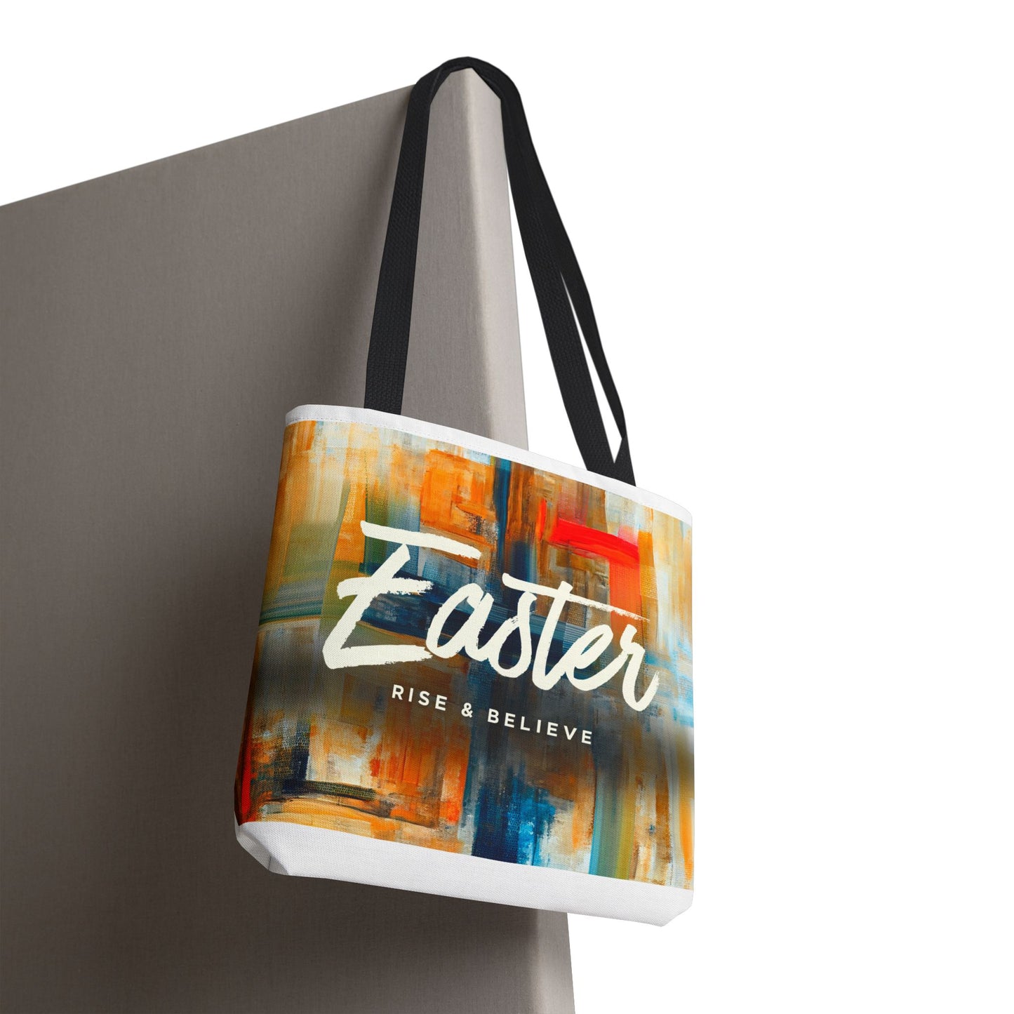 Easter Abstract Art Tote