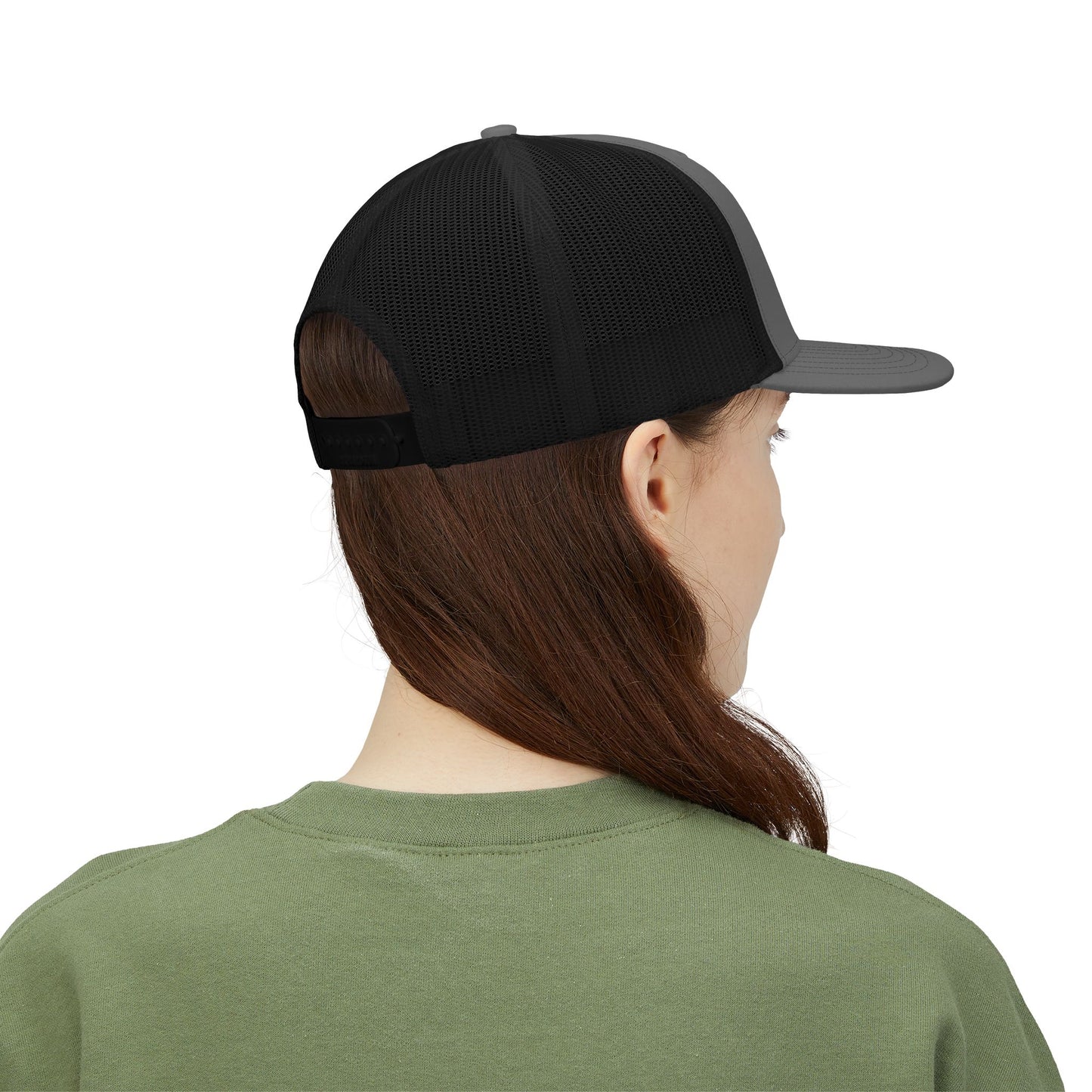 Mom Heart Snapback Cap — Trucker Hat for Mother's Day & Everyday Wear
