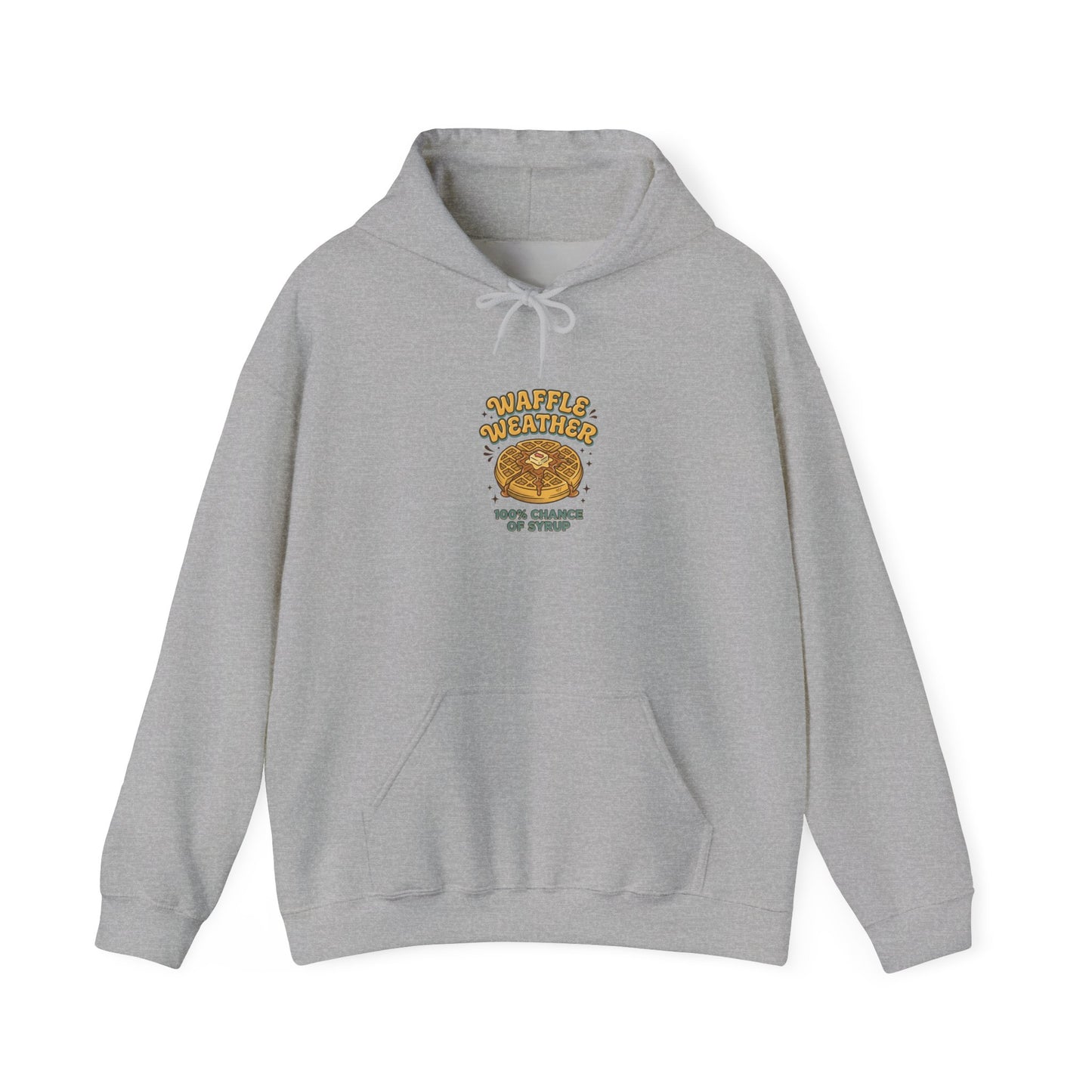 Waffle Breakfast Hoodie | Vintage Food Graphics, Retro Diner Style