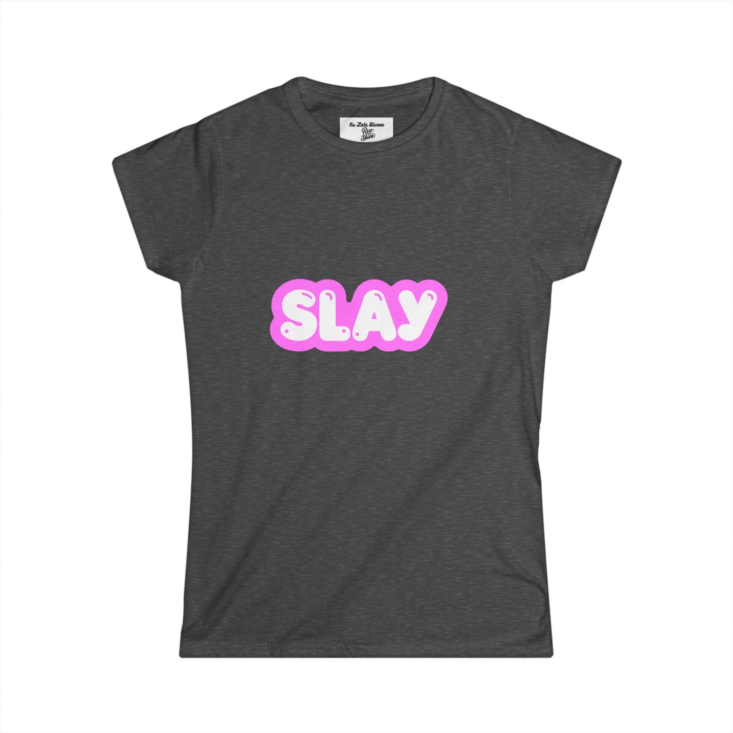 Slay Pink Bubble Graphic Tee