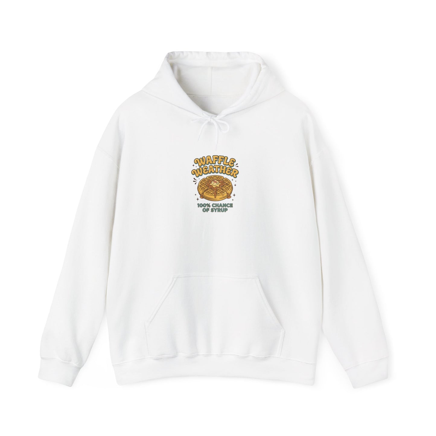 Waffle Breakfast Hoodie | Vintage Food Graphics, Retro Diner Style