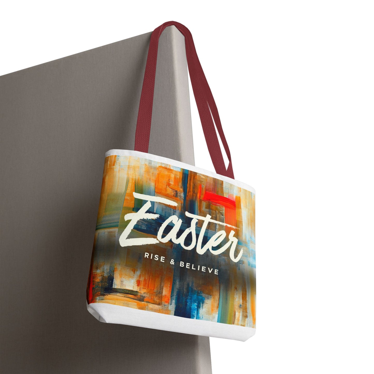Easter Abstract Art Tote