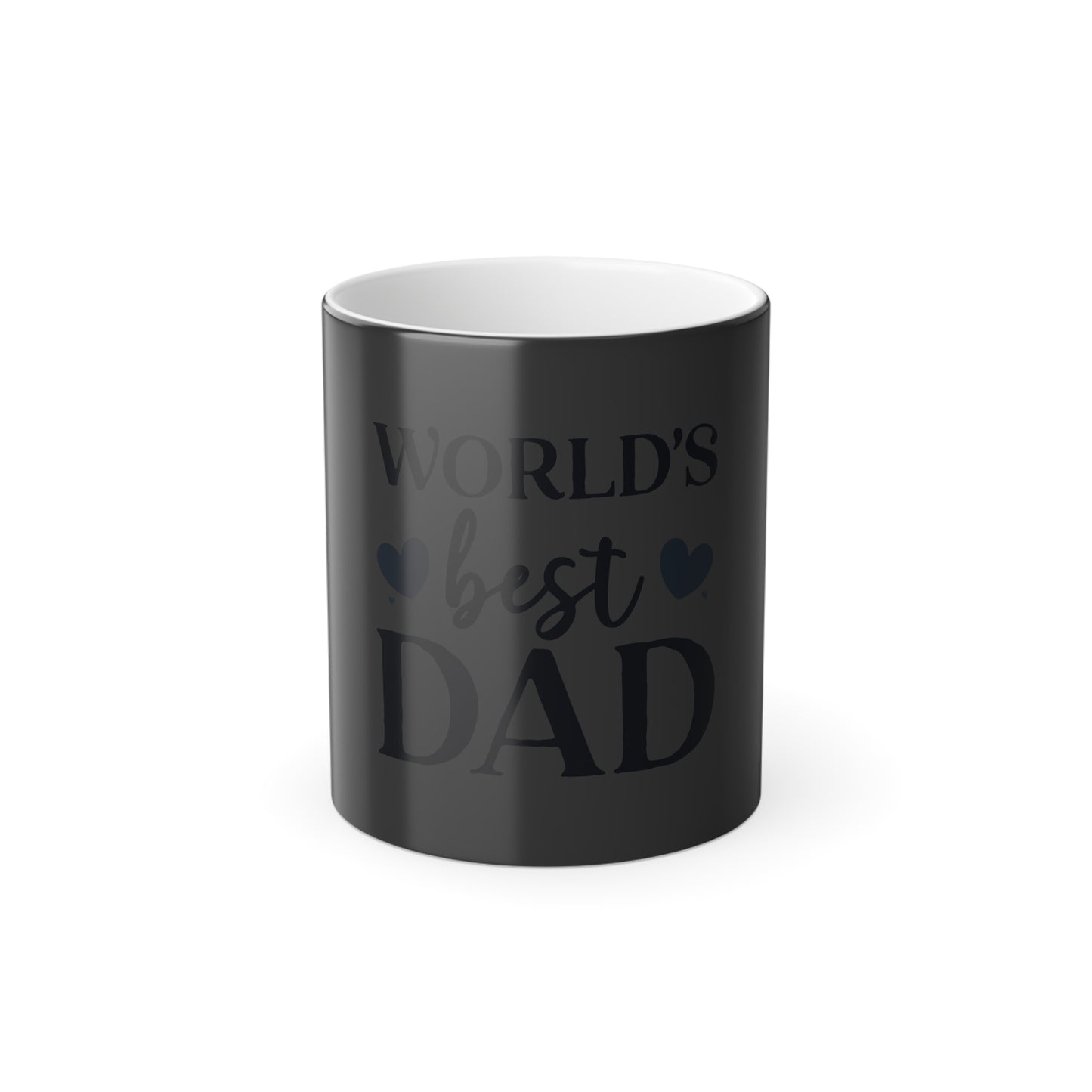 World's Best Dad Color-Changing Mug — 11oz Gift for Father’s Day