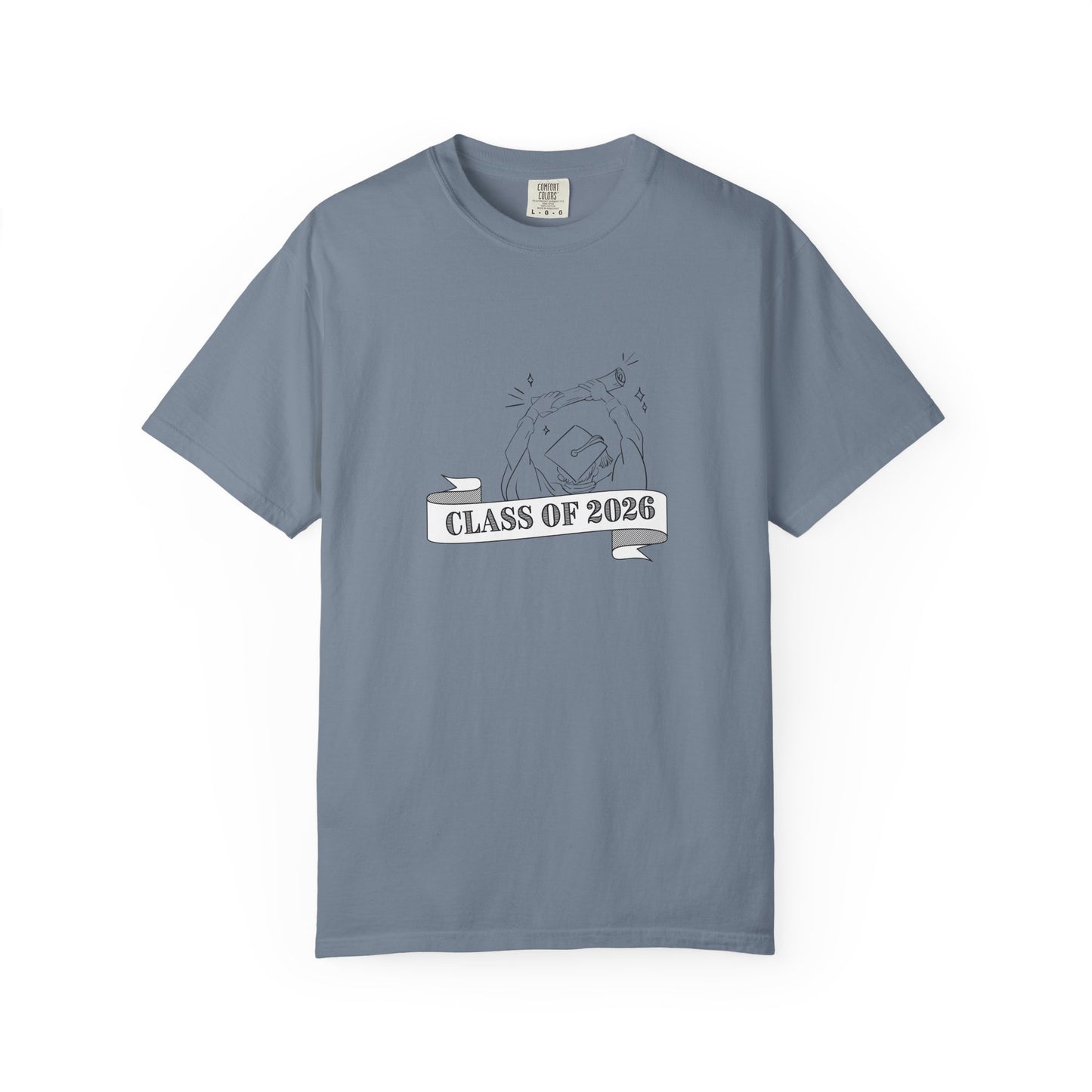 Class of 2026 Graduation T-Shirt — Cap & Banner Senior Tee