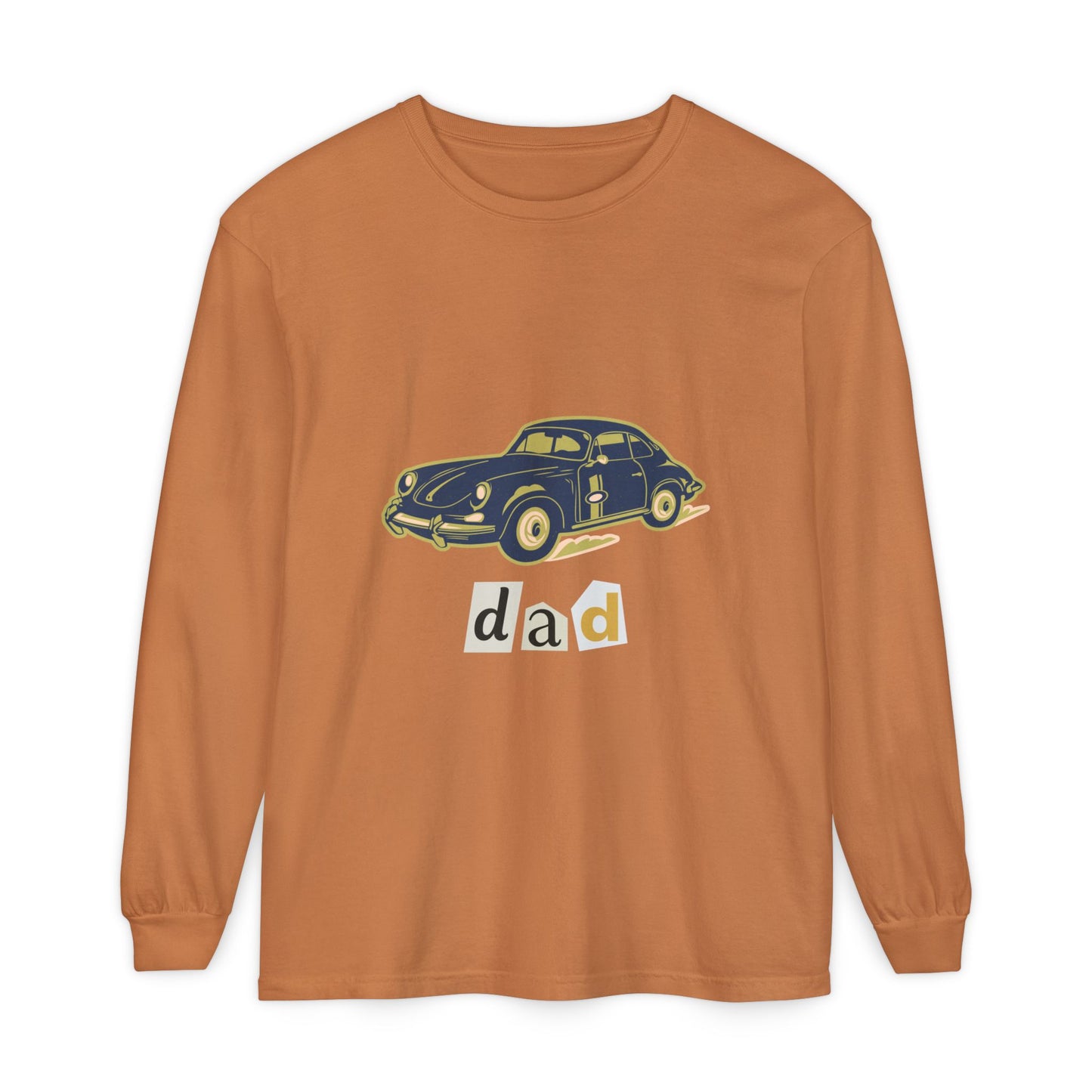 Vintage Car "dad" Long Sleeve T-Shirt