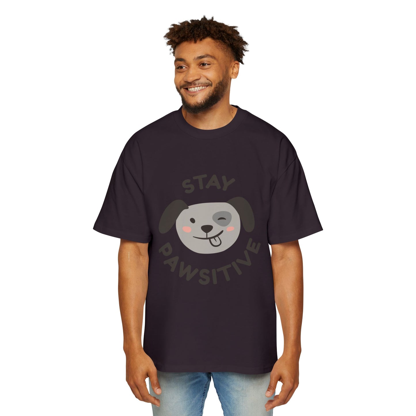 Stay Pawsitive Dog T-Shirt