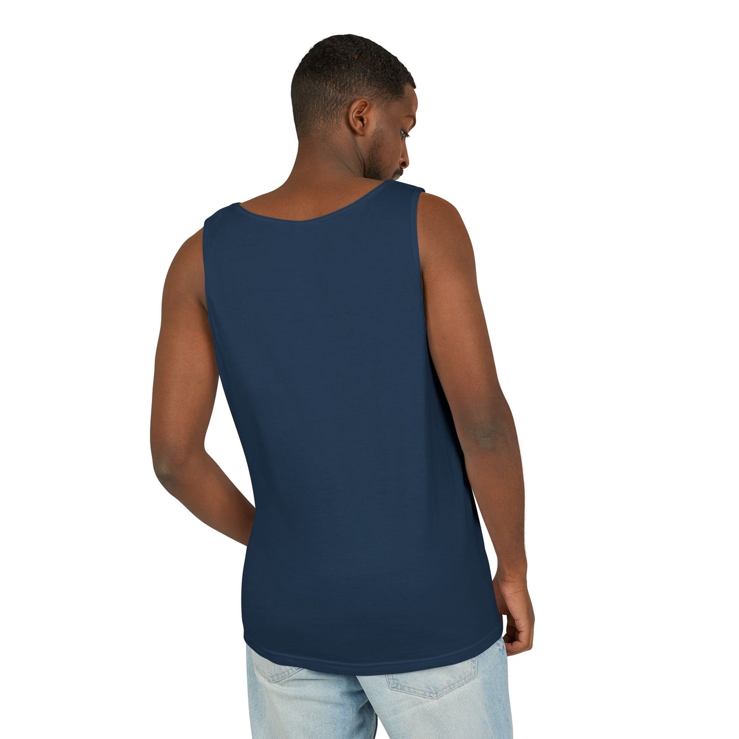 Coolest Dad Tank Top — Light Blue Retro Father's Day Tee